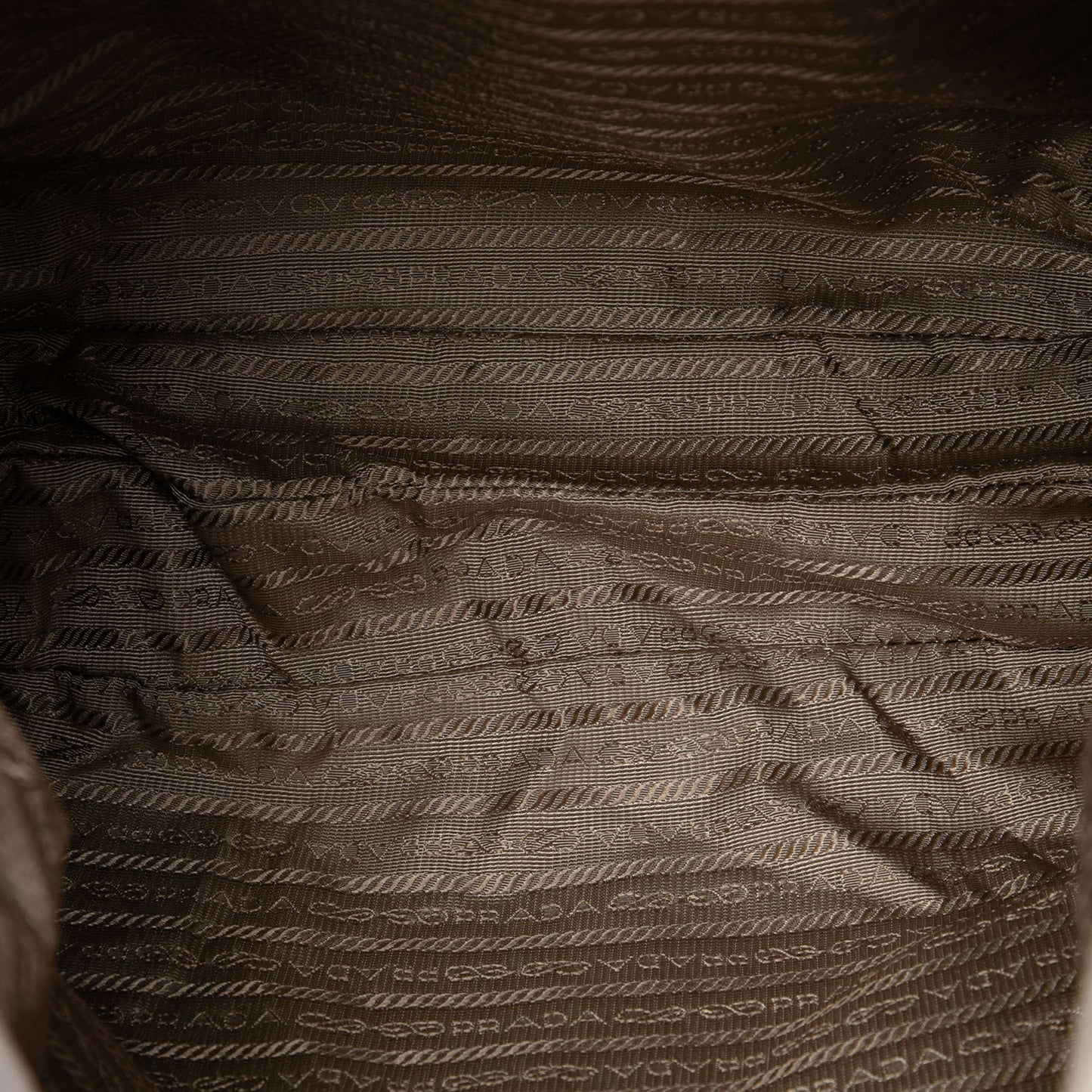 Prada Canvas Canapa Logo Shoulder Bag