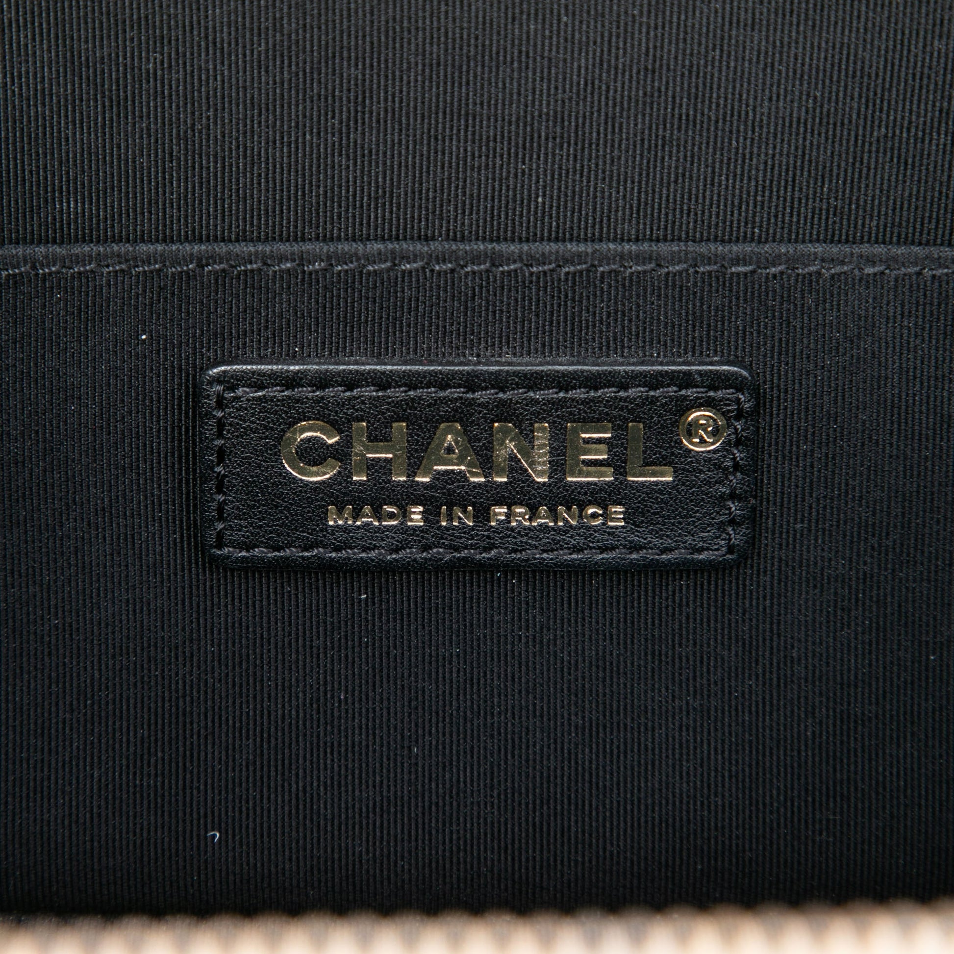 Chanel Small CC Quilted Crumpled Calfskin Vanity Case