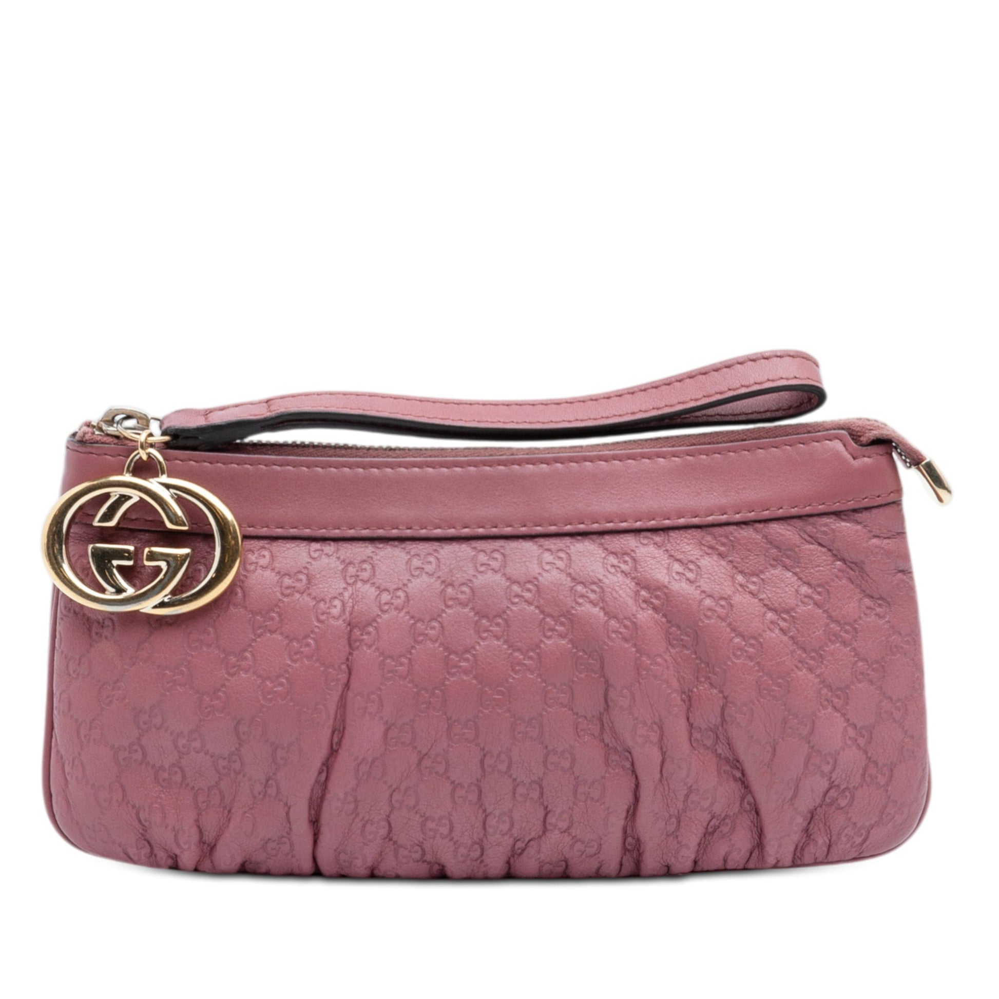 Gucci Microguccissima New Britt Wristlet Clutch