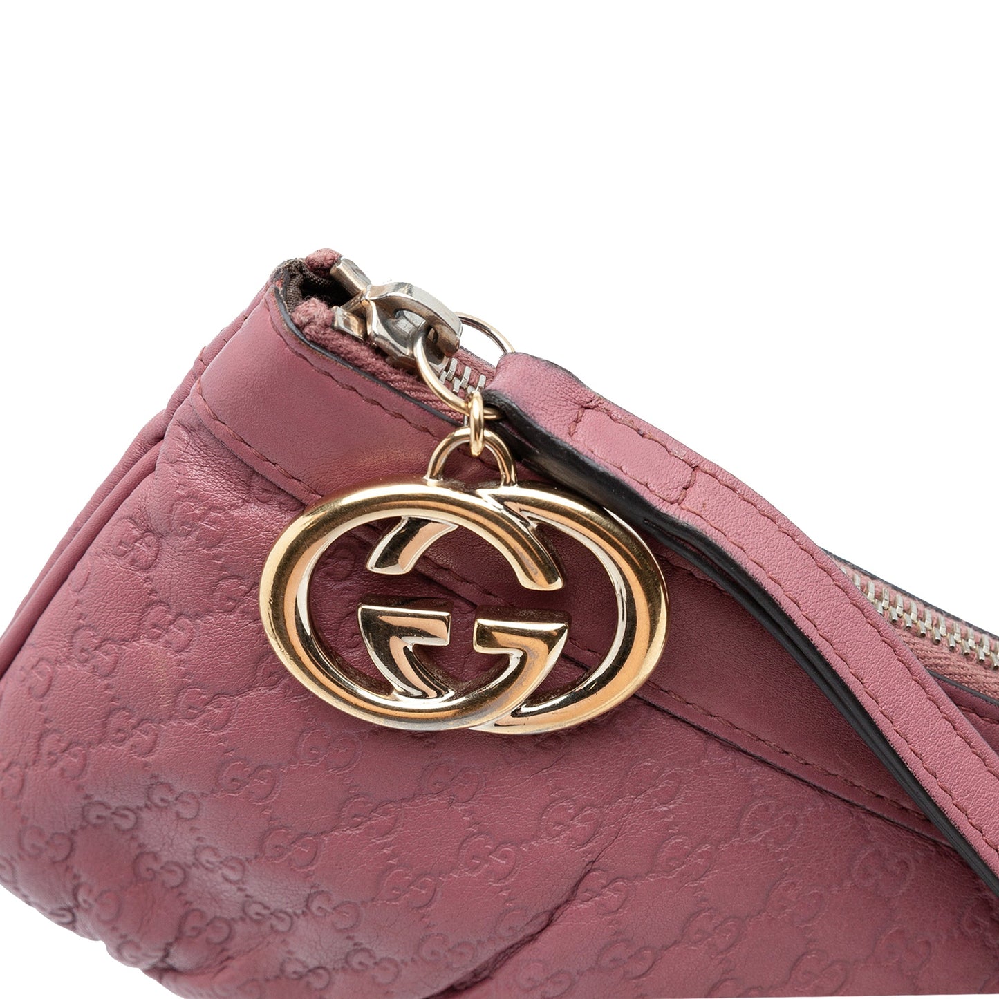 Gucci Microguccissima New Britt Wristlet Clutch