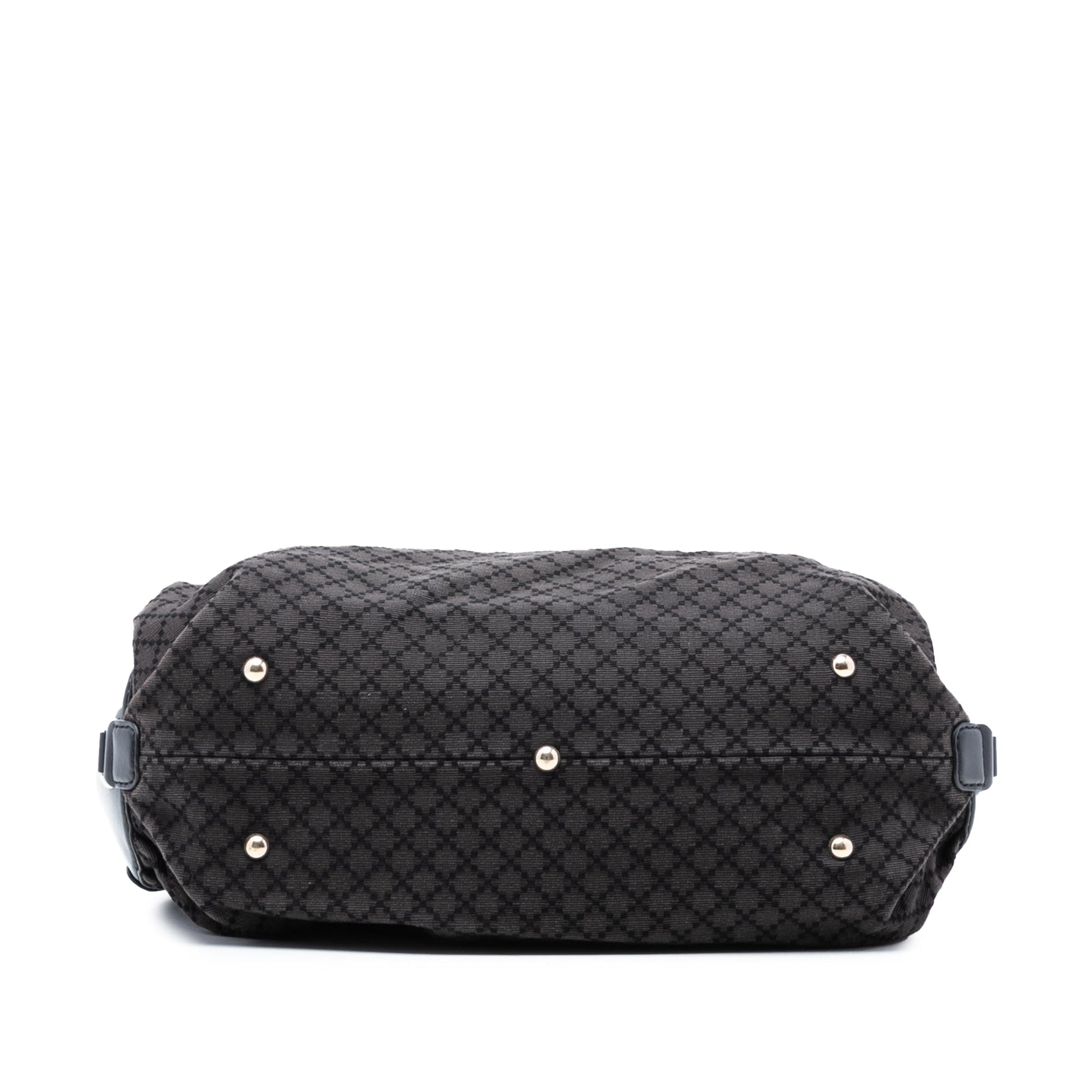 Gucci Diamante Canvas Bridle Satchel
