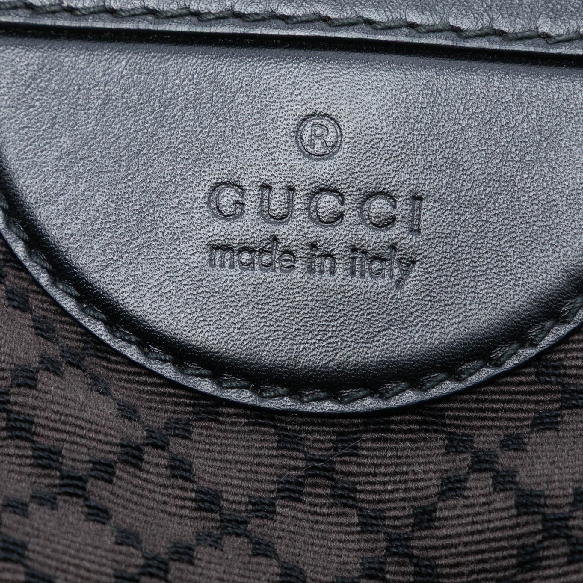 Gucci Diamante Canvas Bridle Satchel