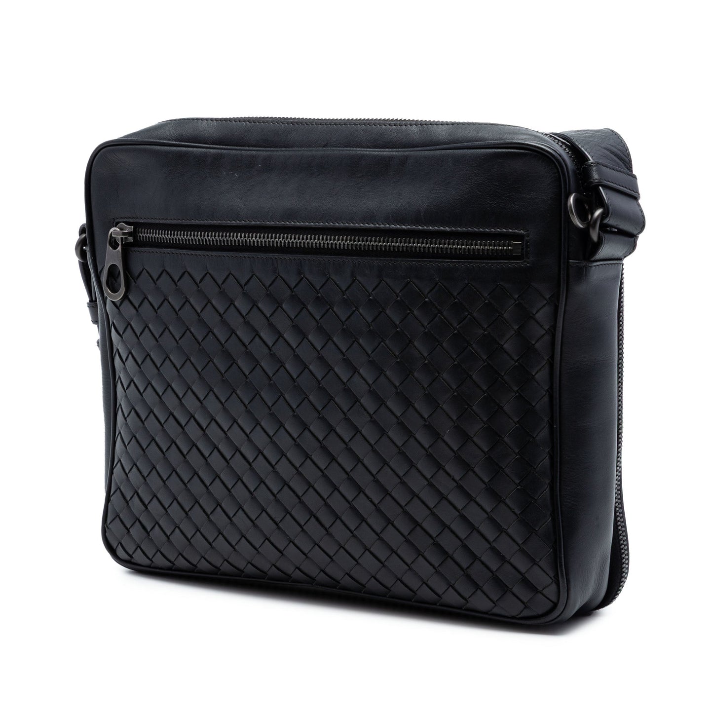 Bottega Veneta Nappa Intrecciato Messenger Bag