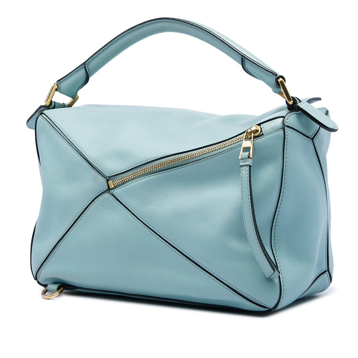 LOEWE Medium Calfskin Puzzle Satchel