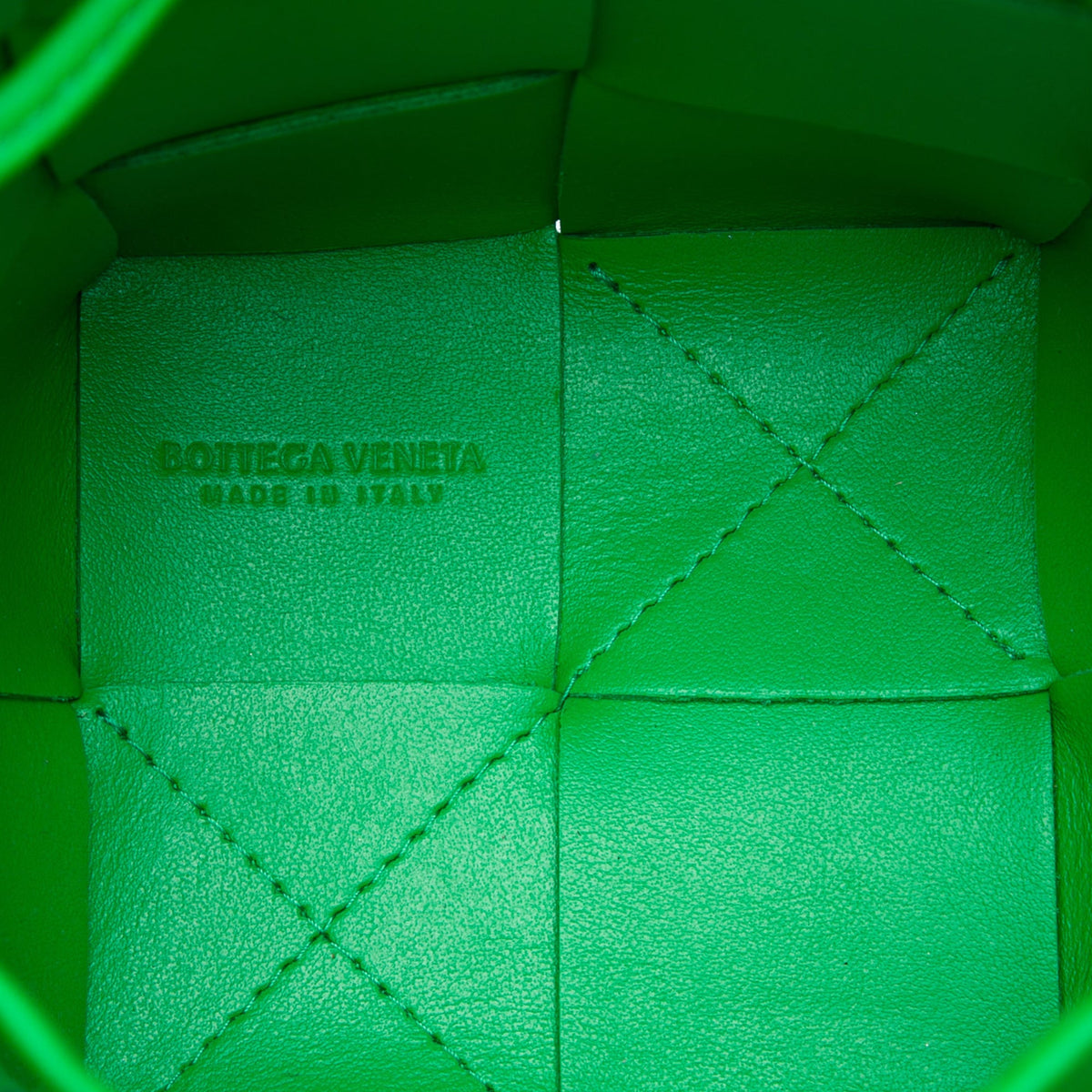 Bottega Veneta Mini Nappa Maxi Intrecciato Cassette Bucket Bag