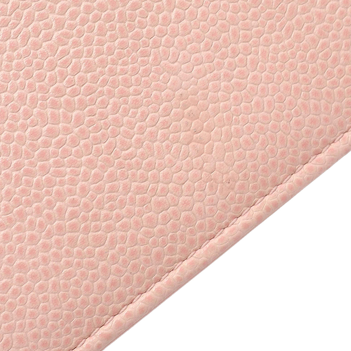 Chanel CC Caviar Wallet On Chain — Pink
