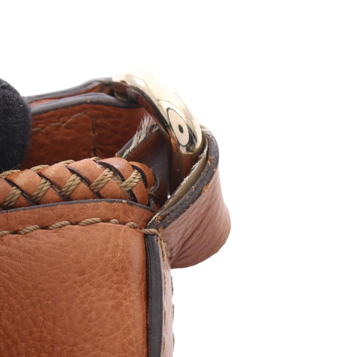 Gucci Leather Marrakech Shoulder Bag — Brown
