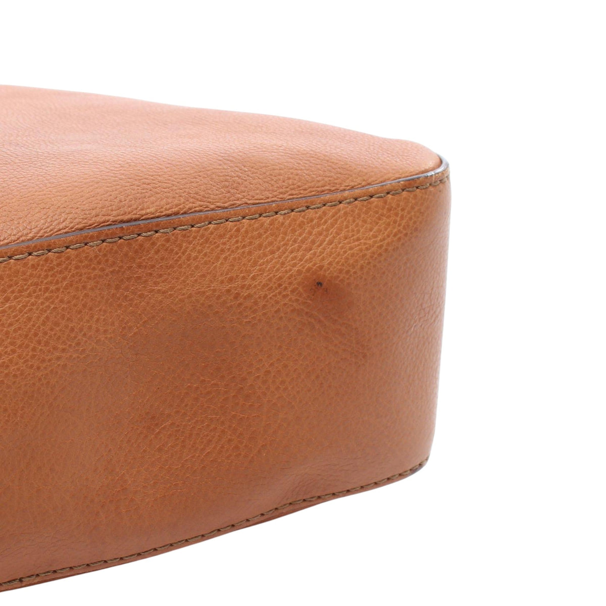 Gucci Leather Marrakech Shoulder Bag — Brown