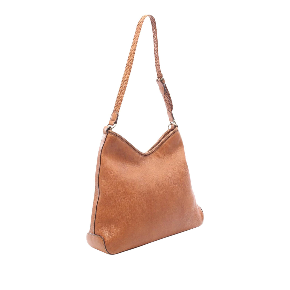 Gucci Leather Marrakech Shoulder Bag — Brown
