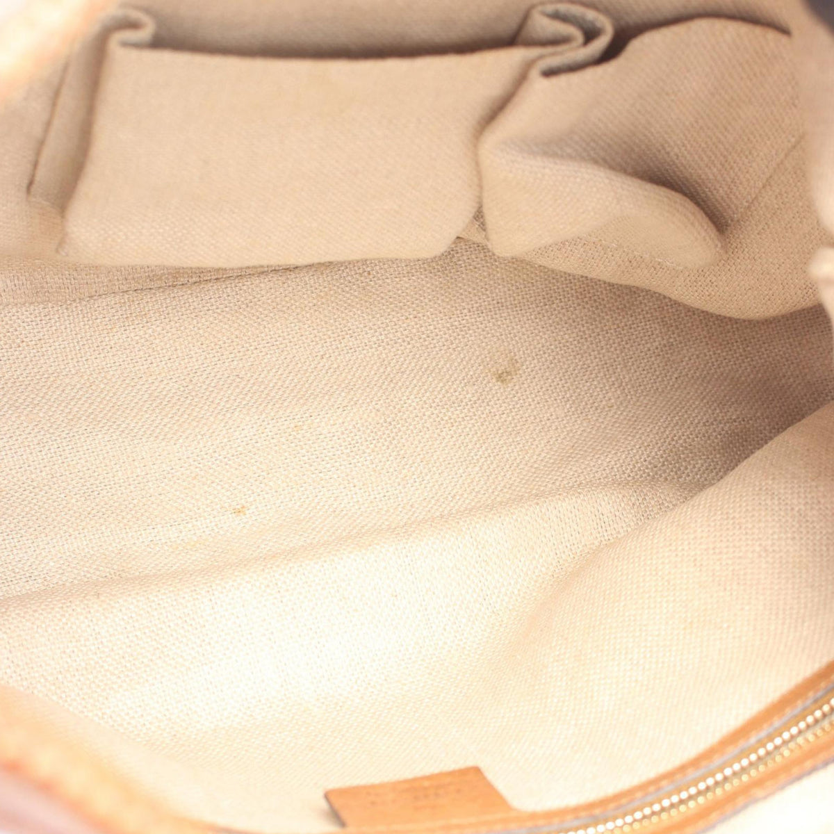 Gucci Leather Marrakech Shoulder Bag — Brown