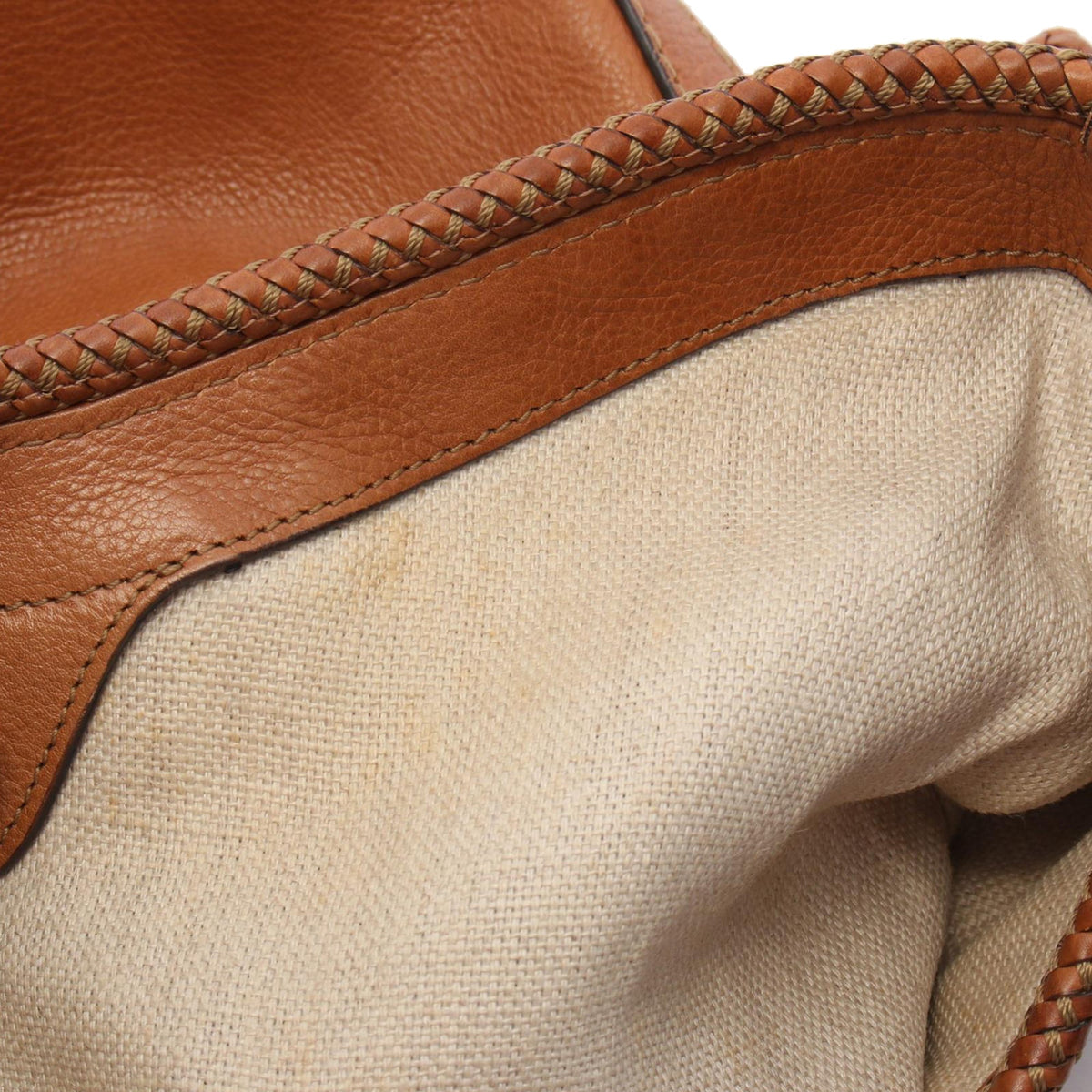 Gucci Leather Marrakech Shoulder Bag — Brown