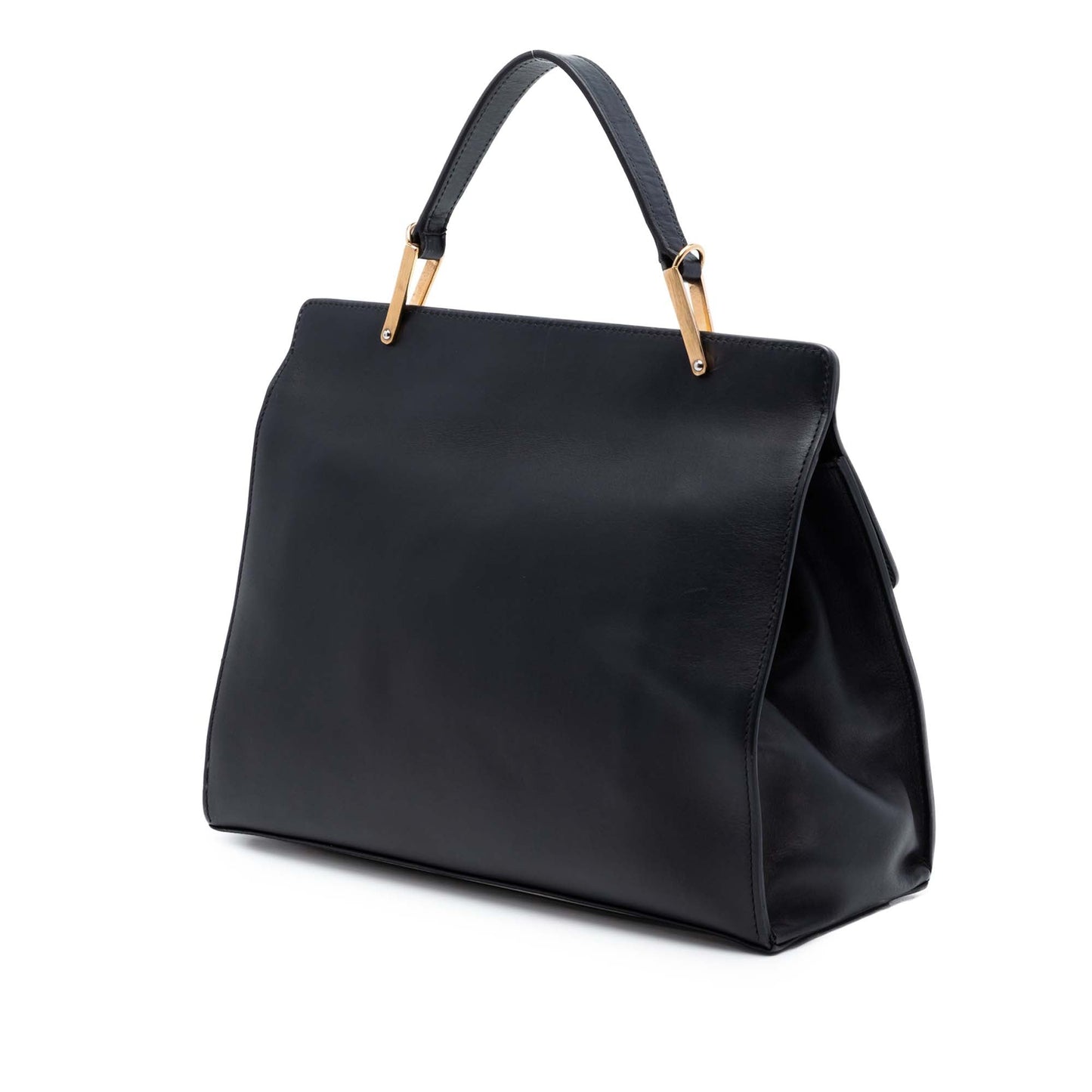 Balenciaga Leather Le Dix Cartable Top Handle Bag