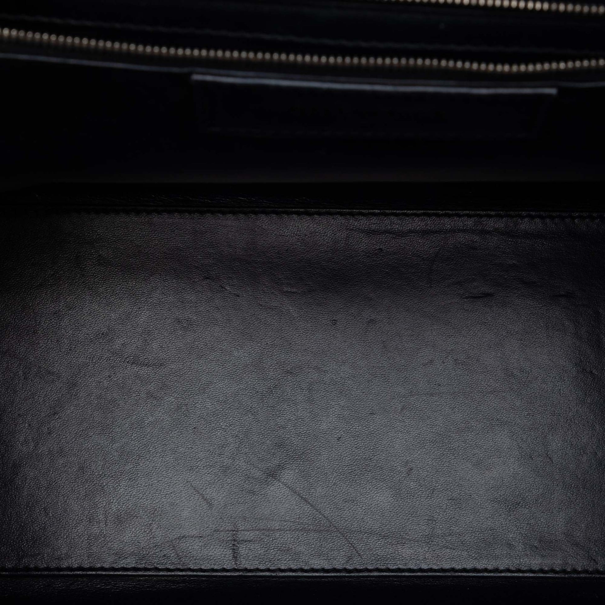 Balenciaga Leather Le Dix Cartable Top Handle Bag
