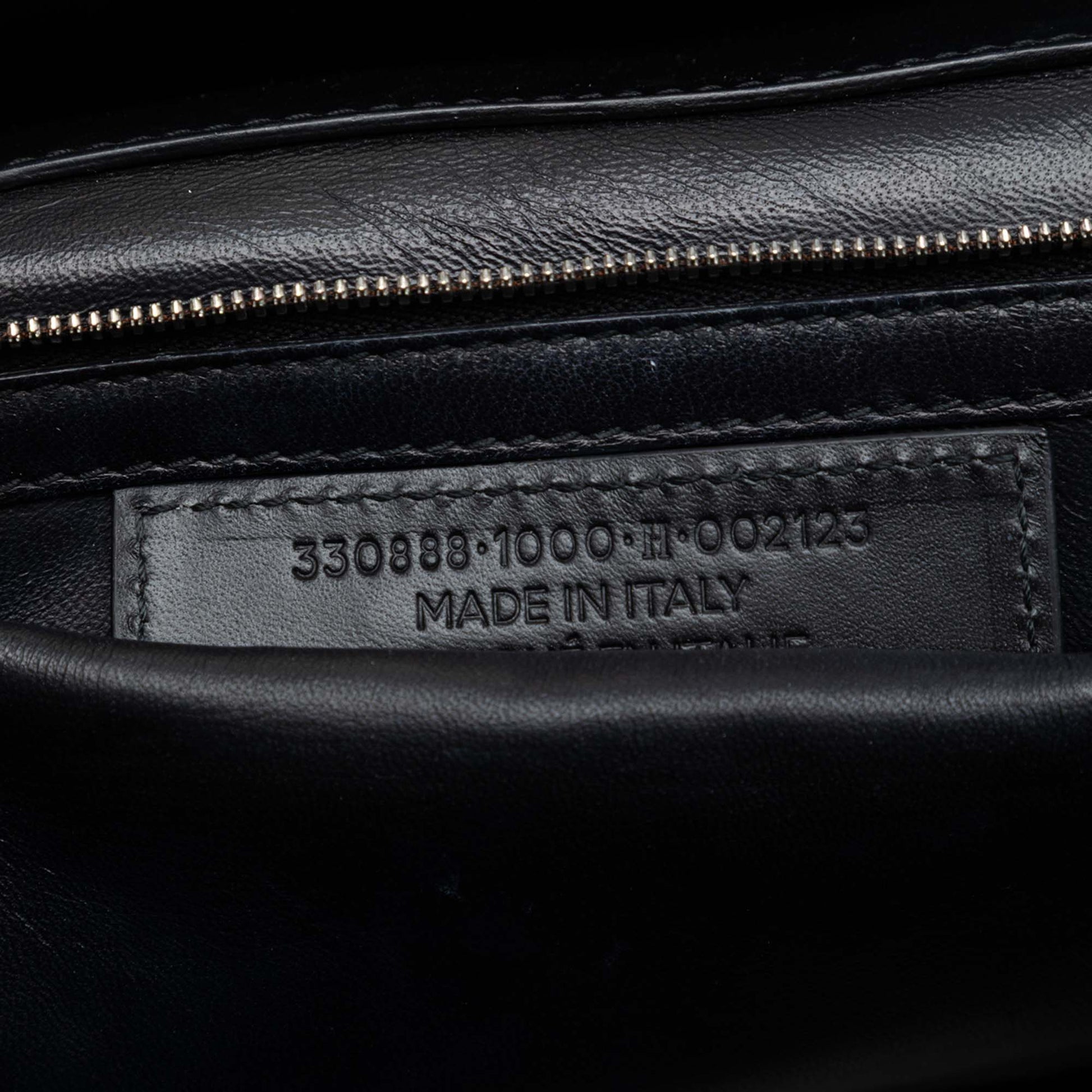 Balenciaga Leather Le Dix Cartable Top Handle Bag