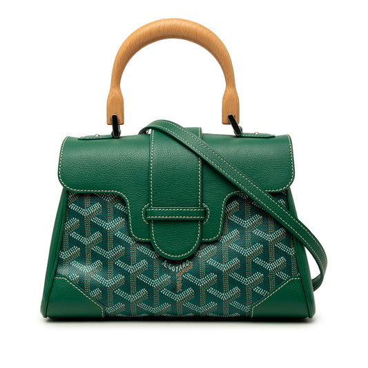 Goyard Mini Goyardine Saigon Souple — Green