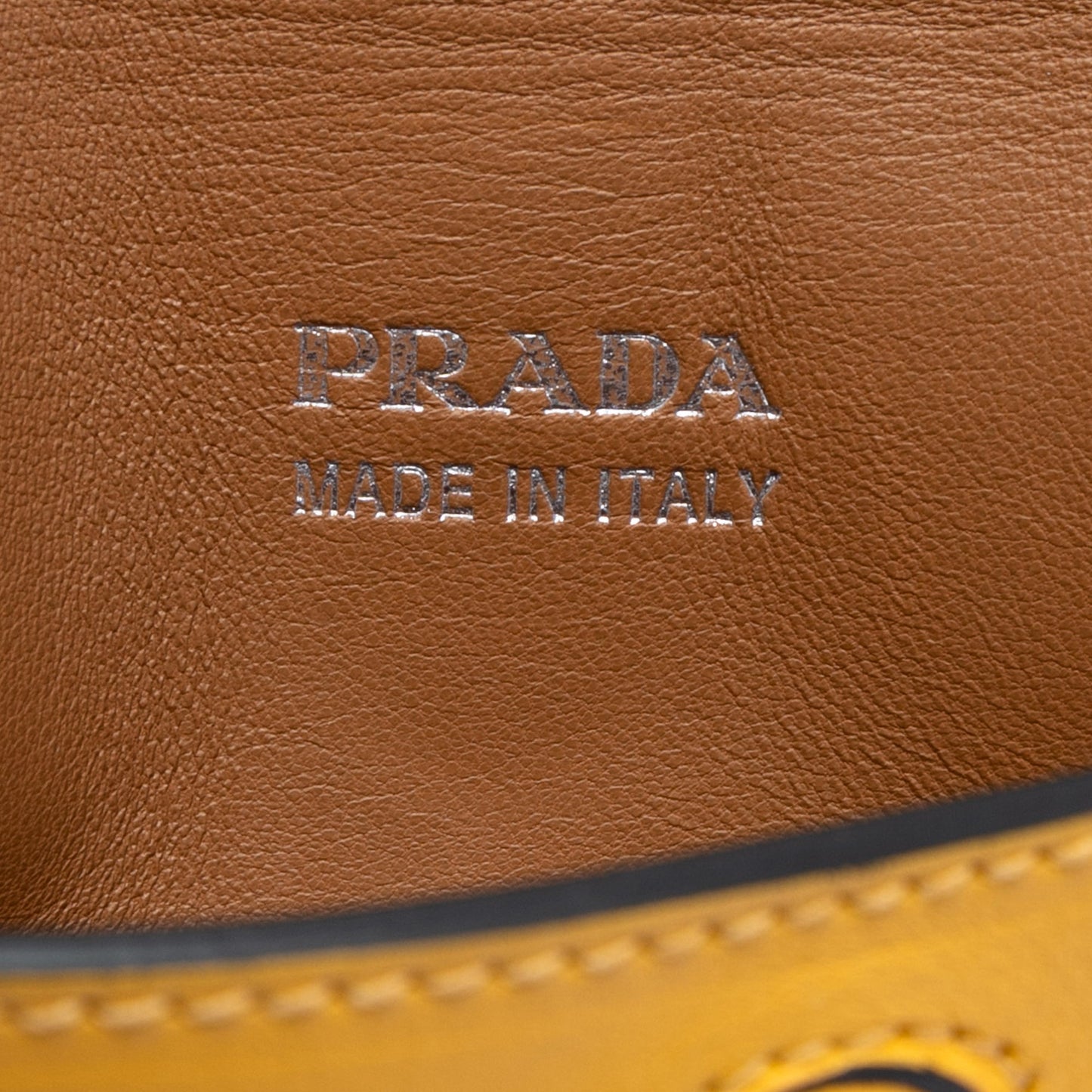 Prada City Calf Leather Buckle Tote