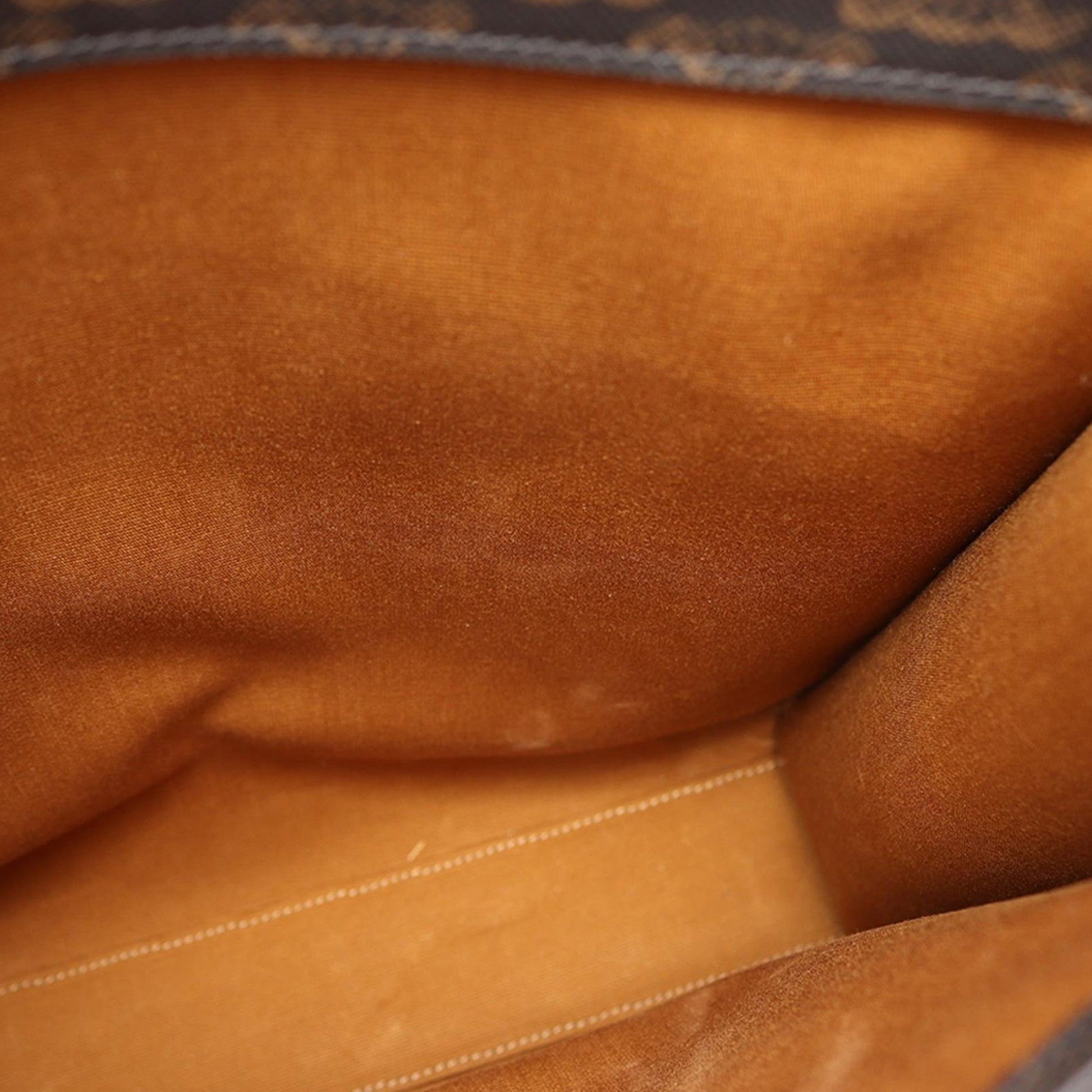 Celine Small Triomphe Coated Canvas Vertical Cabas Tote