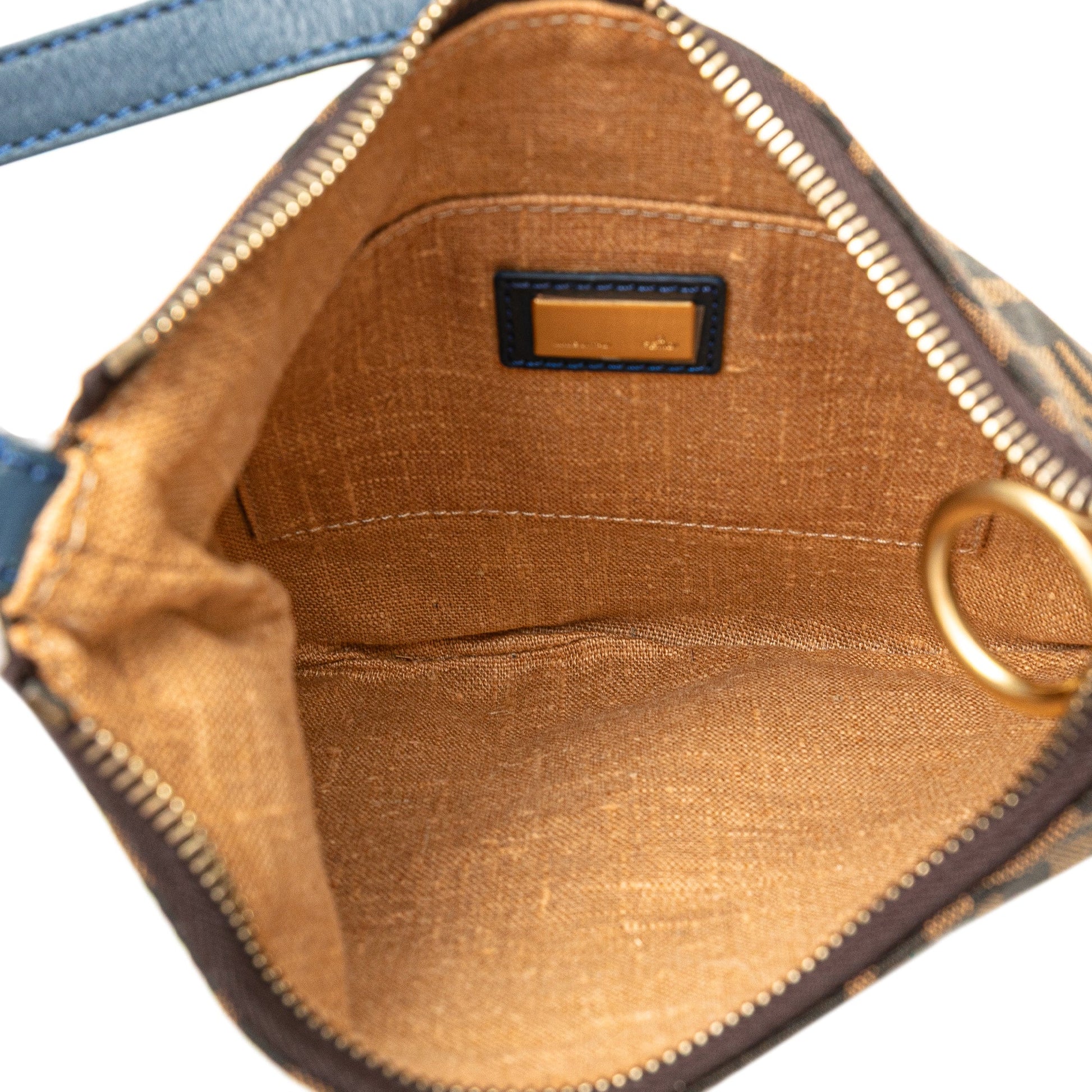 Fendi Zucca Canvas Oyster Hobo