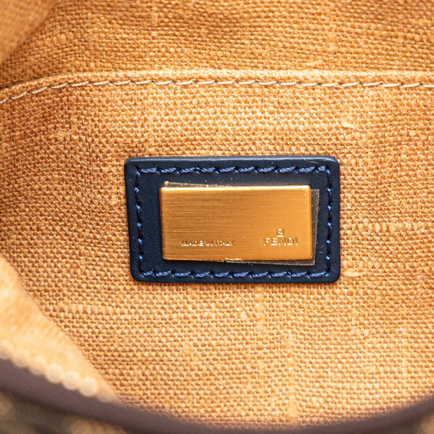 Fendi Zucca Canvas Oyster Hobo