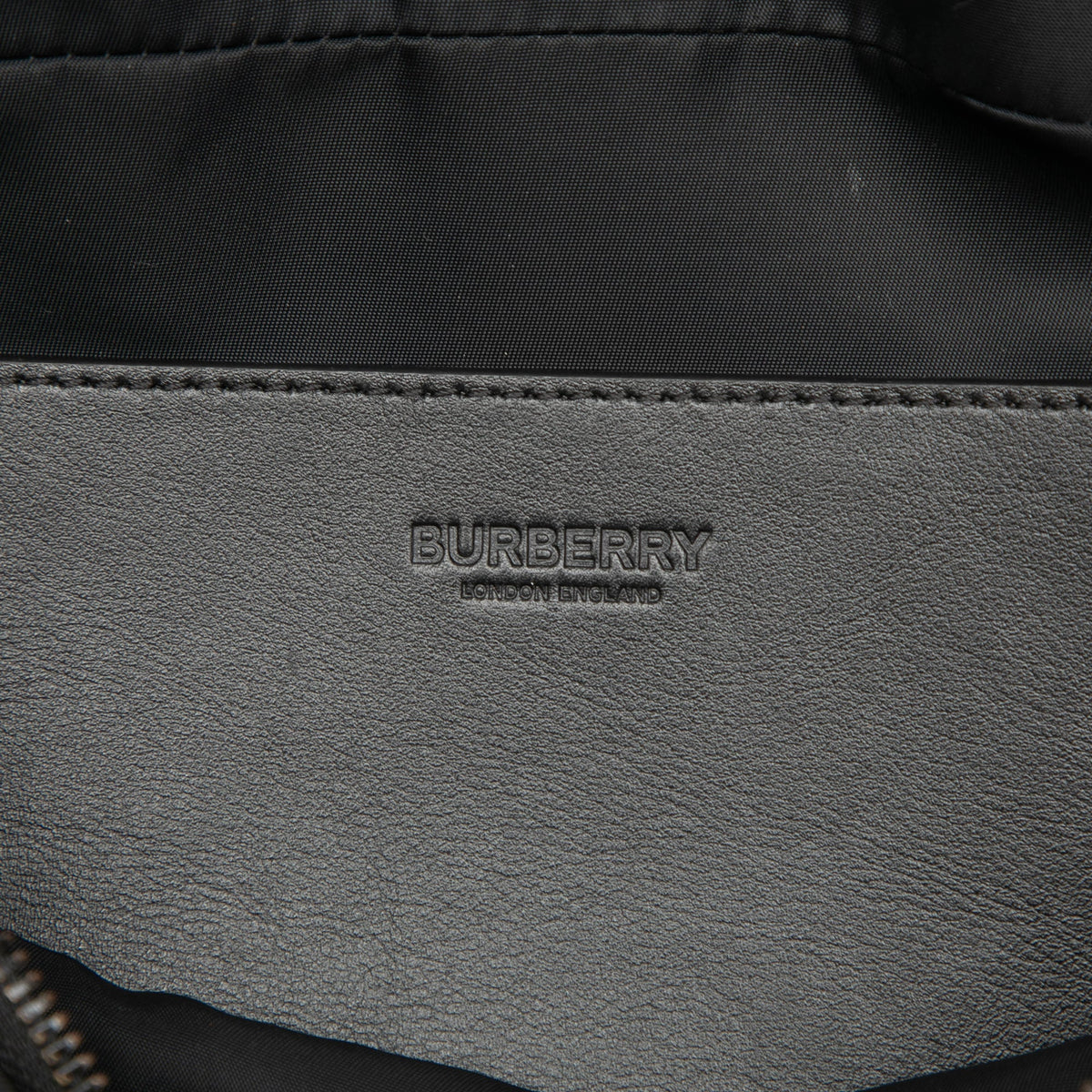 Burberry TB Monogram Nylon Sonny Belt Bag — Black