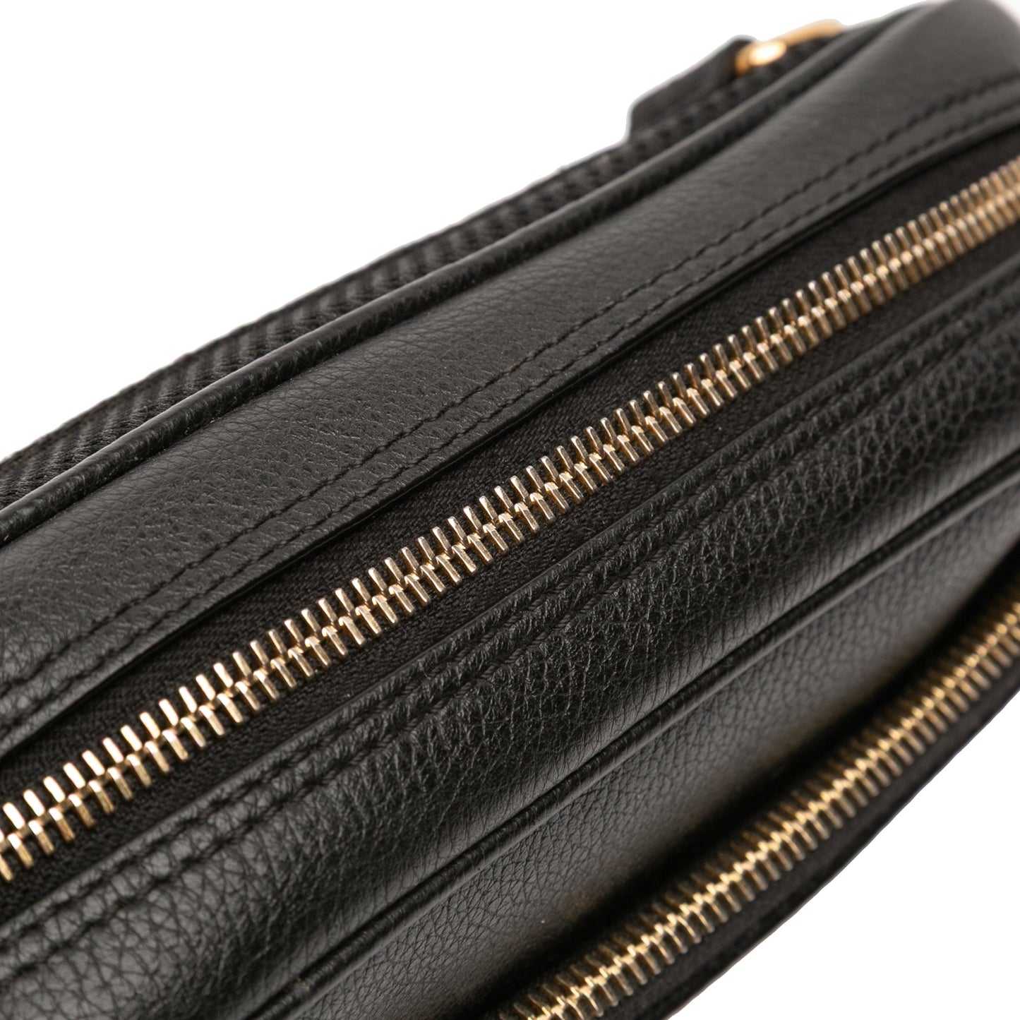 Versace Grained Calfskin La Medusa Convertible Camera Bag