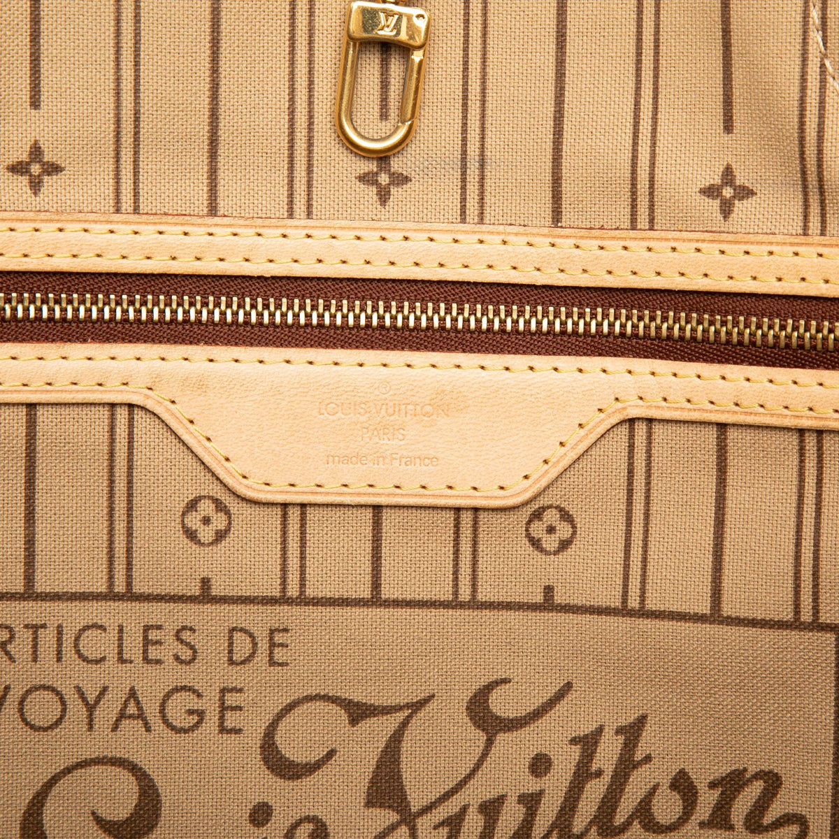 Louis Vuitton Monogram Neverfull GM — Brown