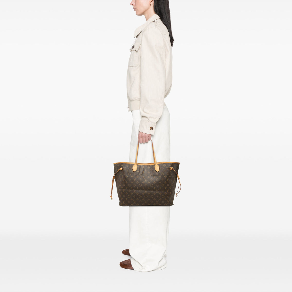 Louis Vuitton Monogram Neverfull GM — Brown