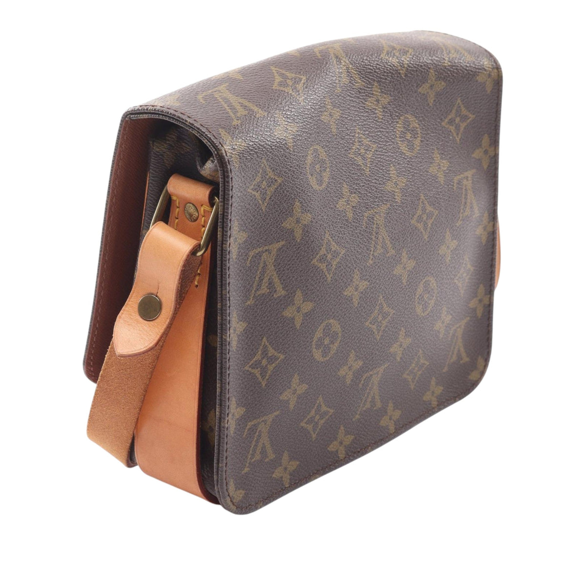 Louis Vuitton Monogram Cartouchiere MM