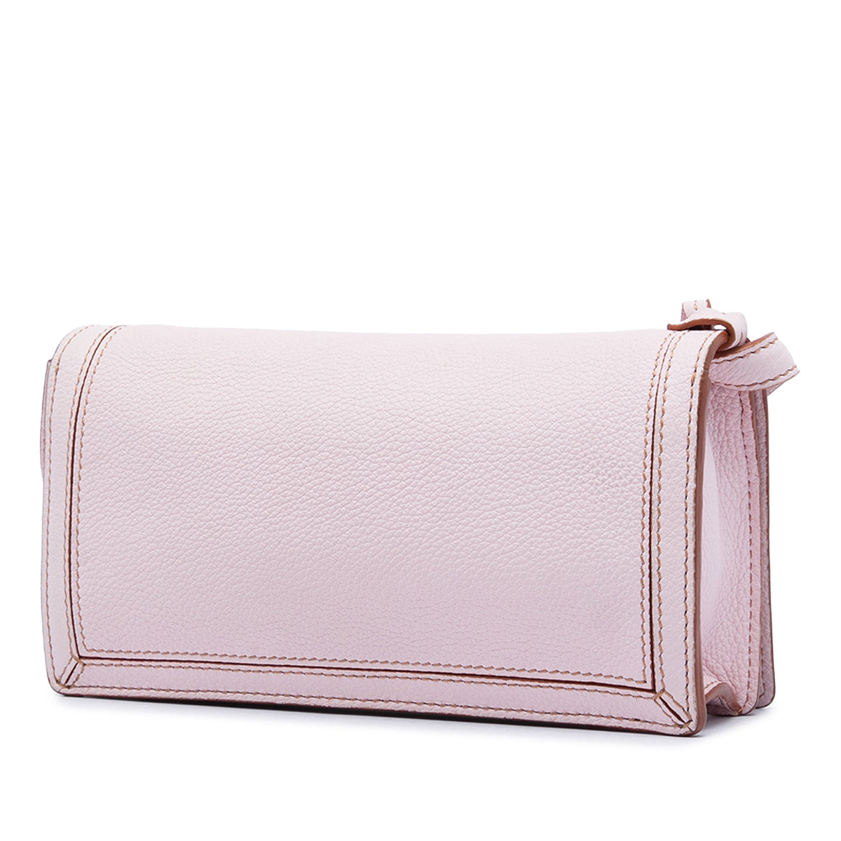 LOEWE Grained Calfskin Barcelona Wallet On Strap