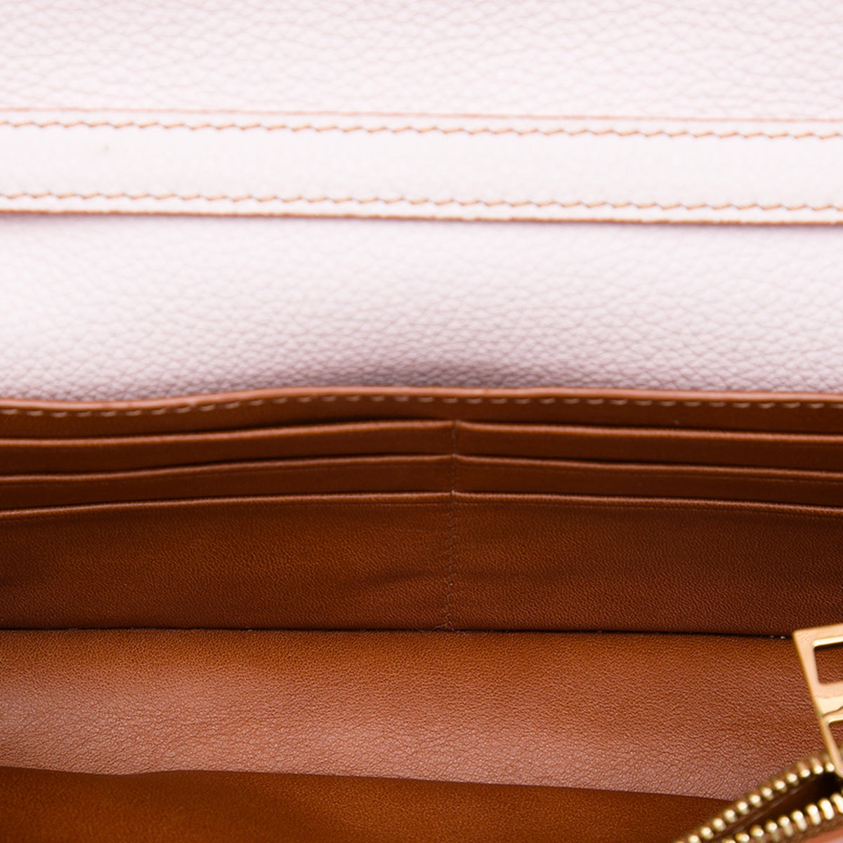 LOEWE Grained Calfskin Barcelona Wallet On Strap