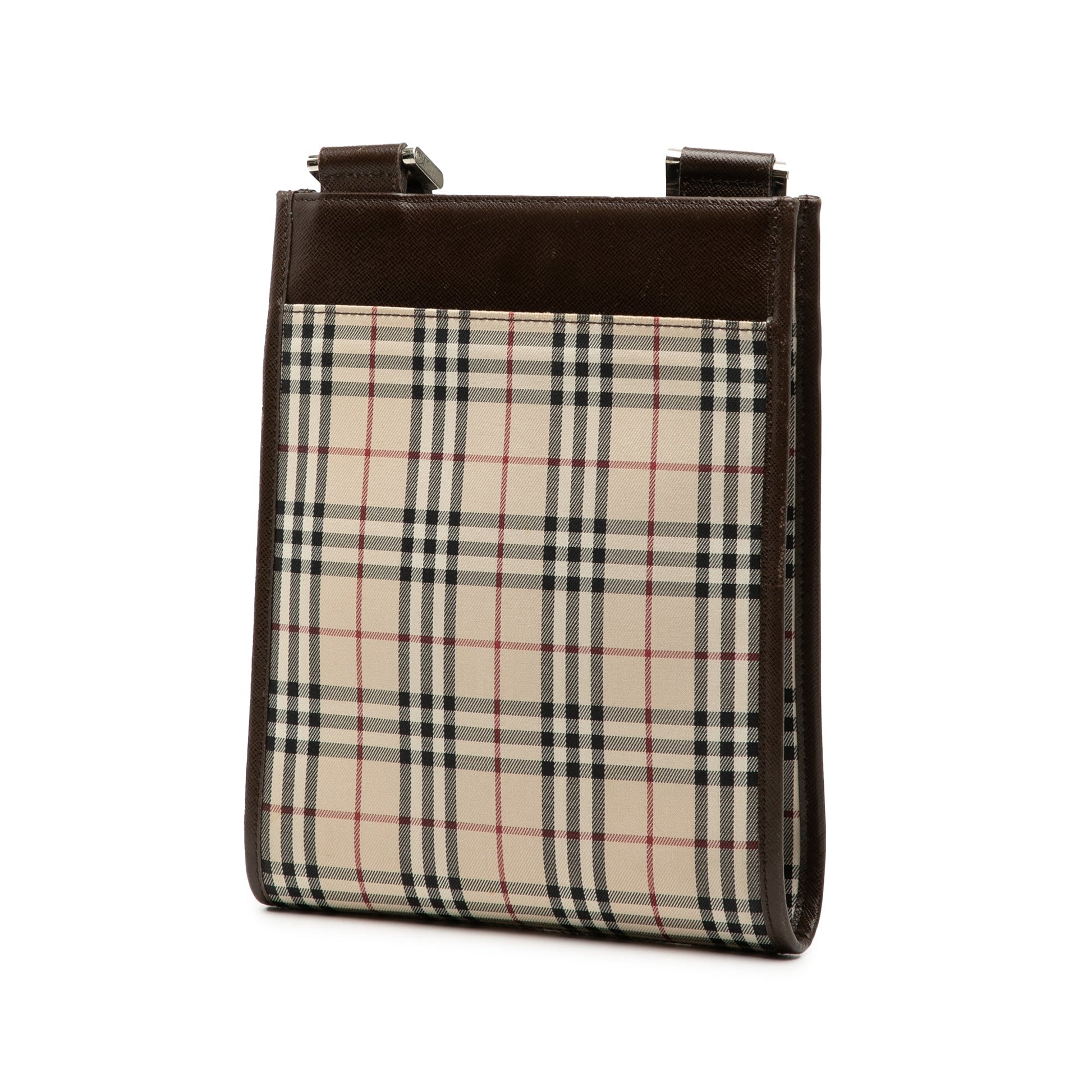 Burberry House Check Canvas Crossbody