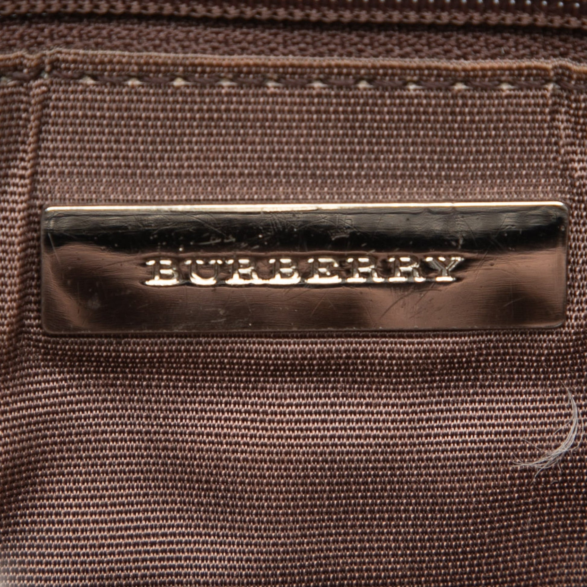 Burberry House Check Canvas Crossbody