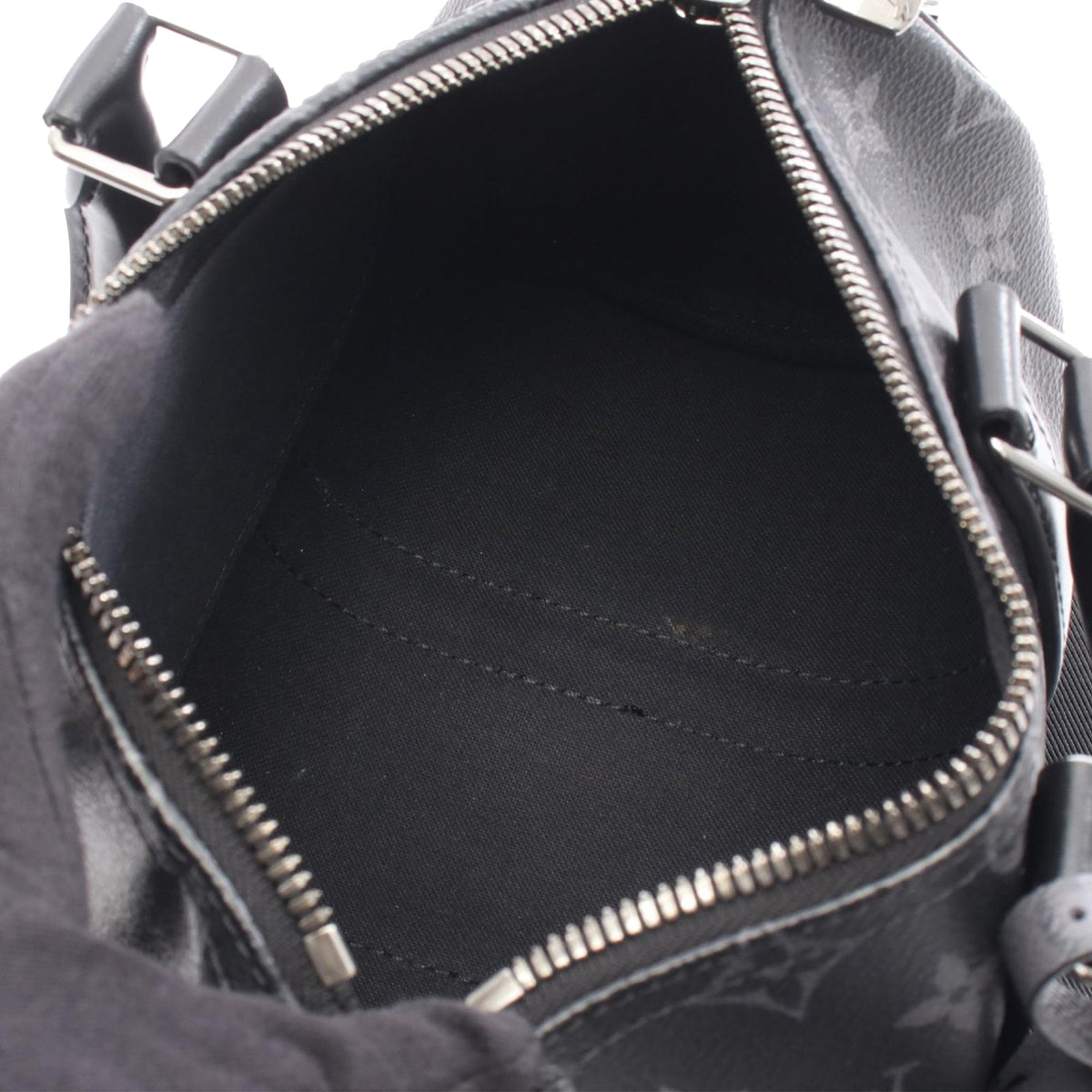 Louis Vuitton Monogram Eclipse Reverse Keepall Bandouliere 25
