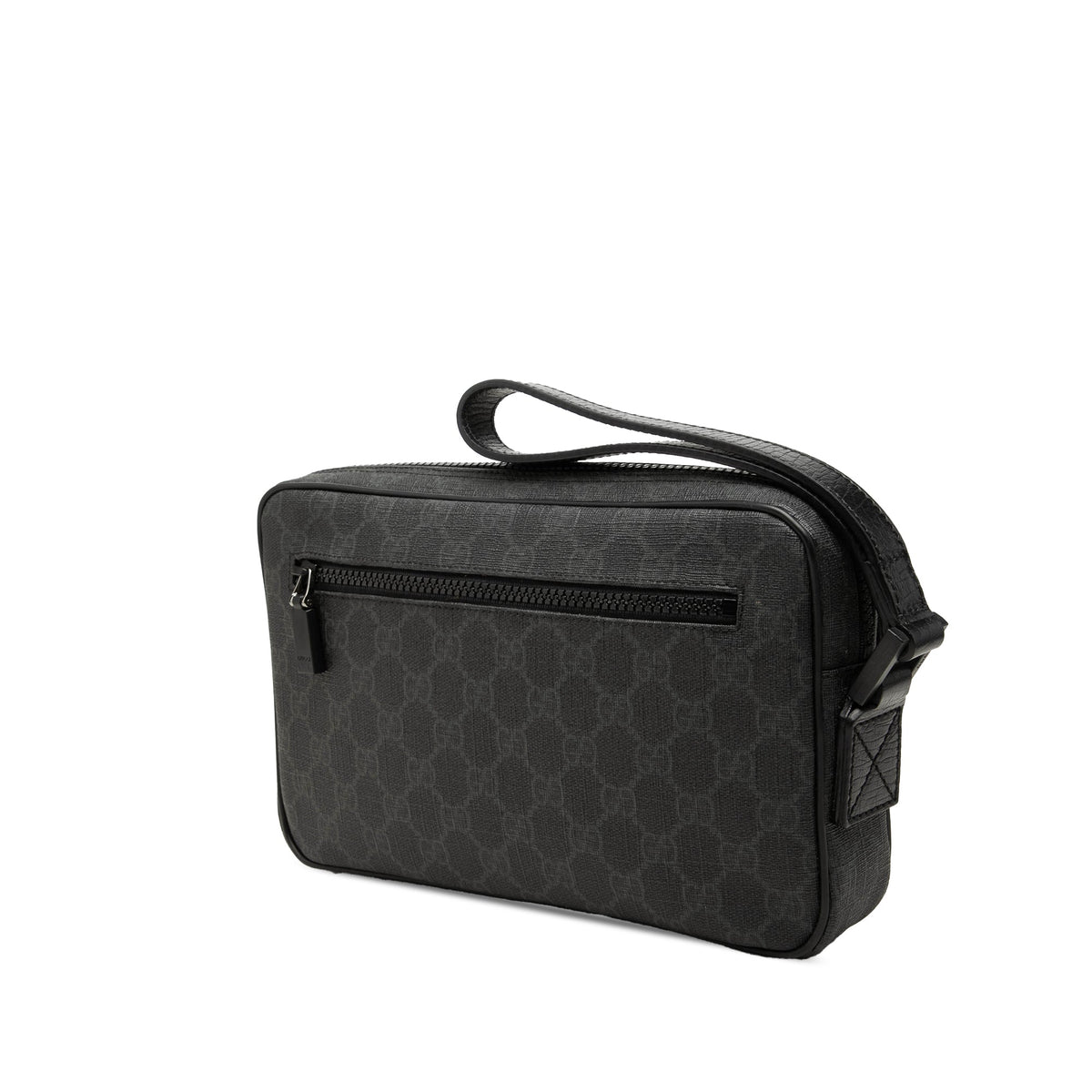 Gucci GG Supreme Clutch — Black