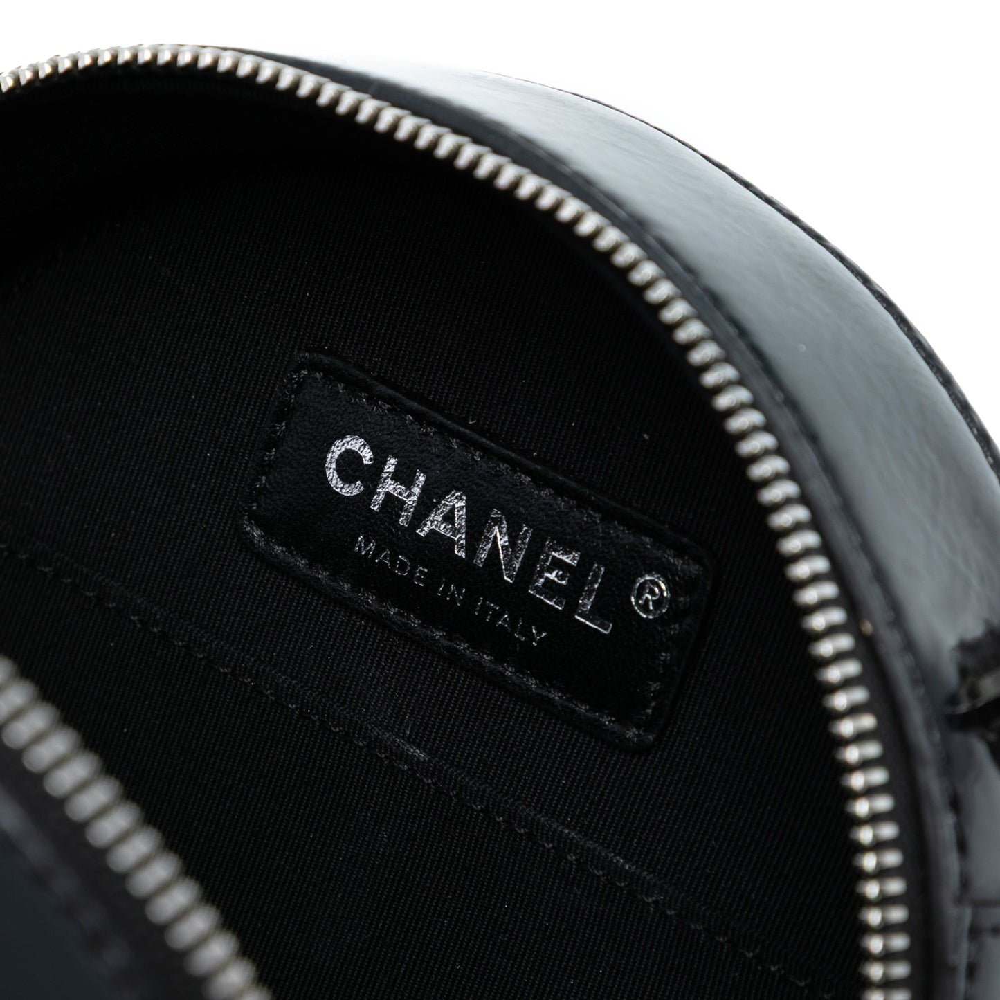 Chanel Patent Leather Round As Earth Crossbody