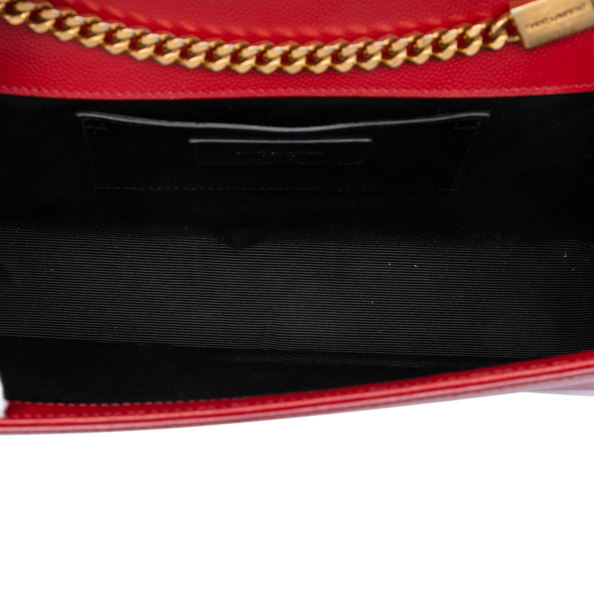 Saint Laurent Medium Grain De Poudre Monogram Kate Crossbody