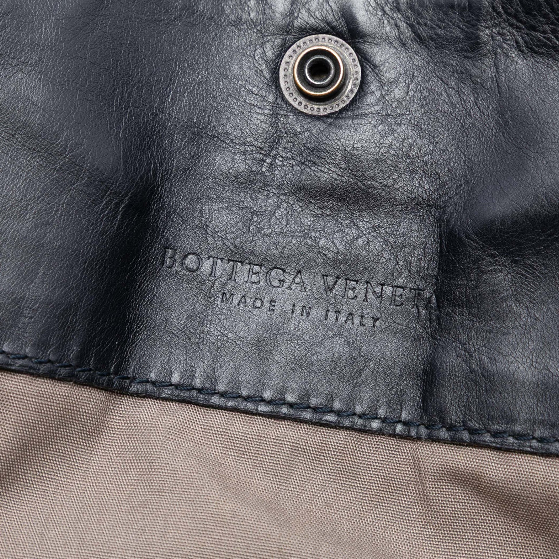 Bottega Veneta Intrecciato Trimmed Nappa Convertible Tote