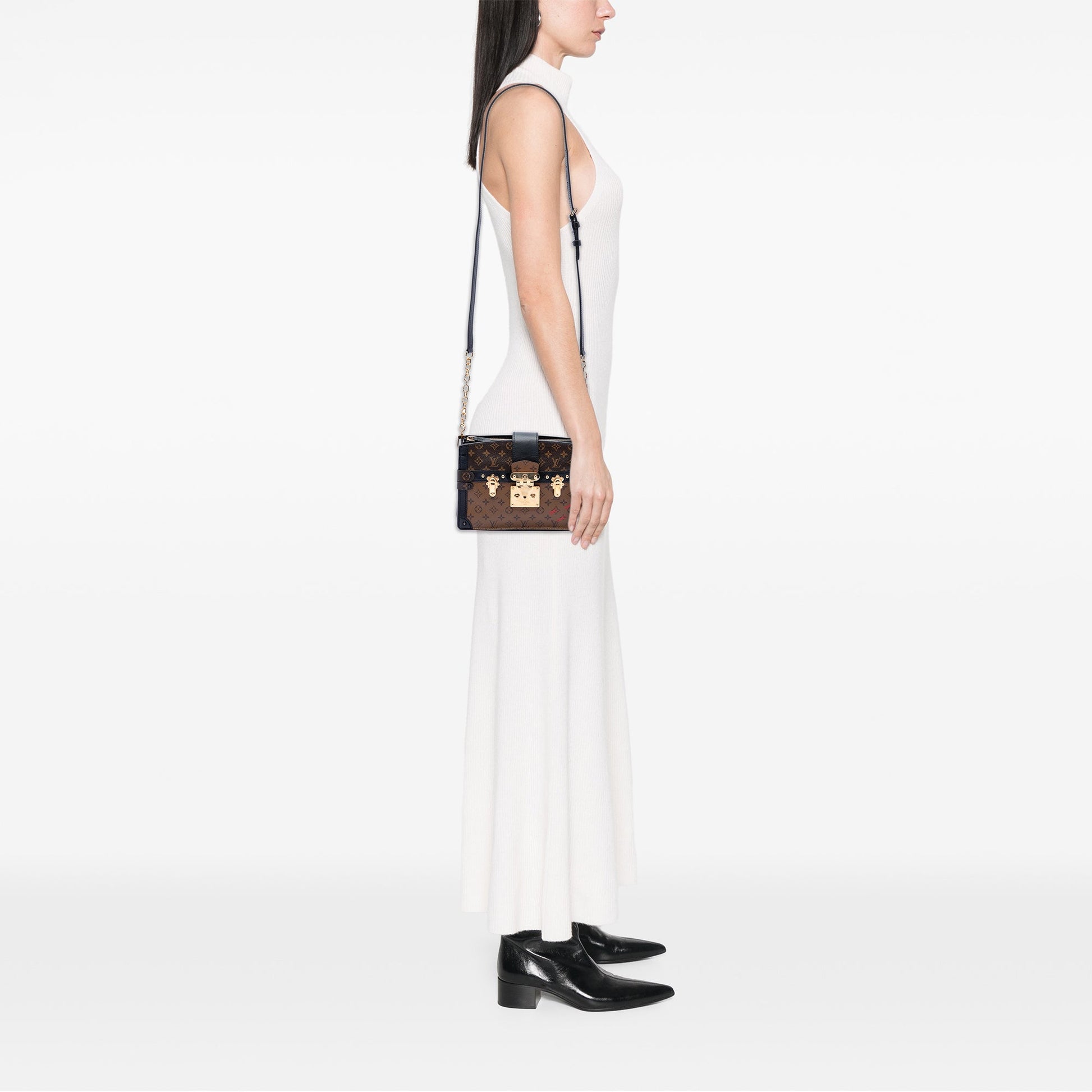 Louis Vuitton Monogram Reverse Trunk Clutch