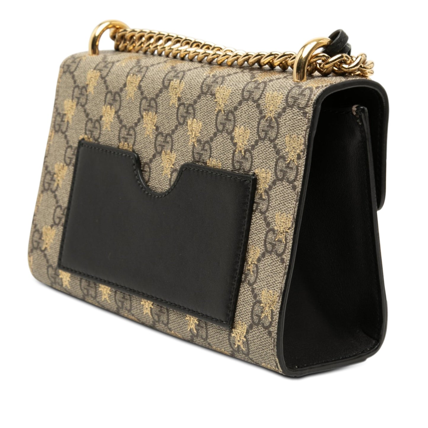 Gucci Small GG Supreme Bee Padlock Crossbody