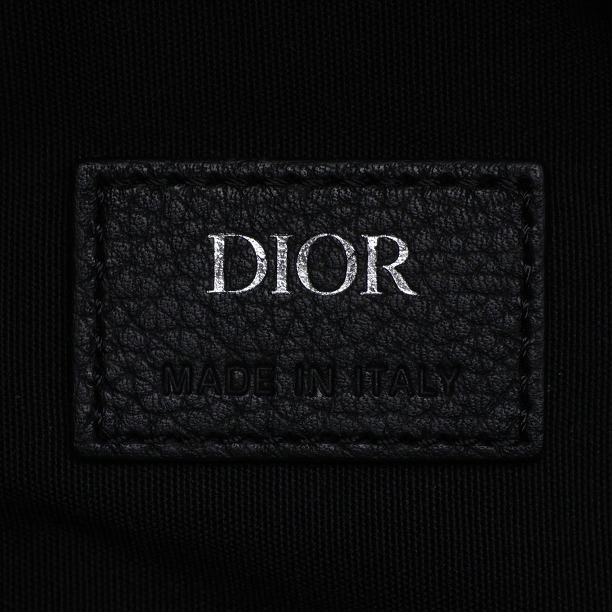Dior Oblique Canvas Saddle Crossbody — Blue