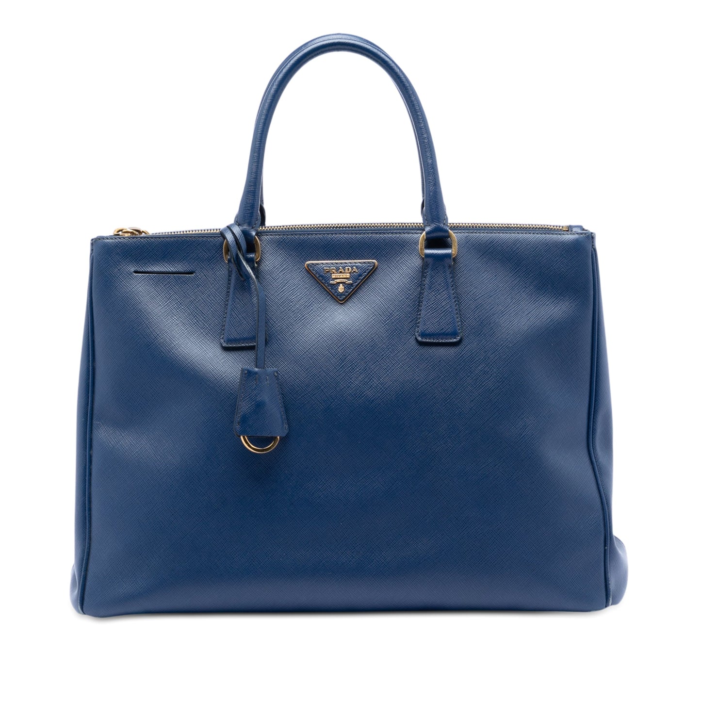 Prada Large Saffiano Lux Galleria Double Zip Tote