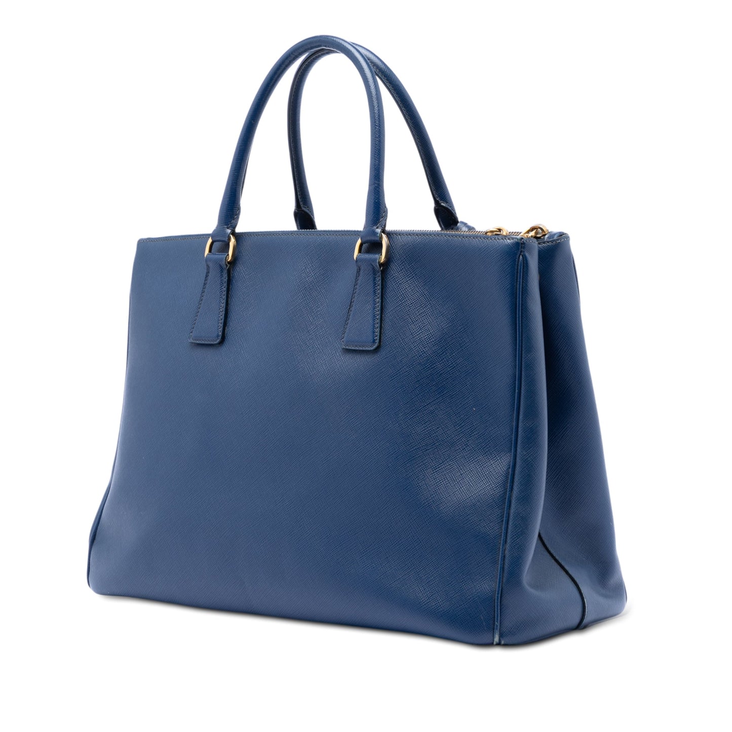 Prada Large Saffiano Lux Galleria Double Zip Tote