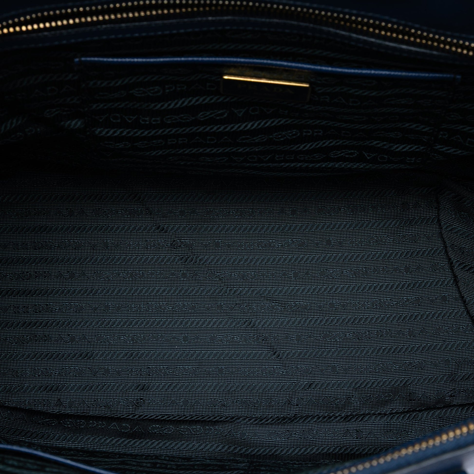 Prada Large Saffiano Lux Galleria Double Zip Tote