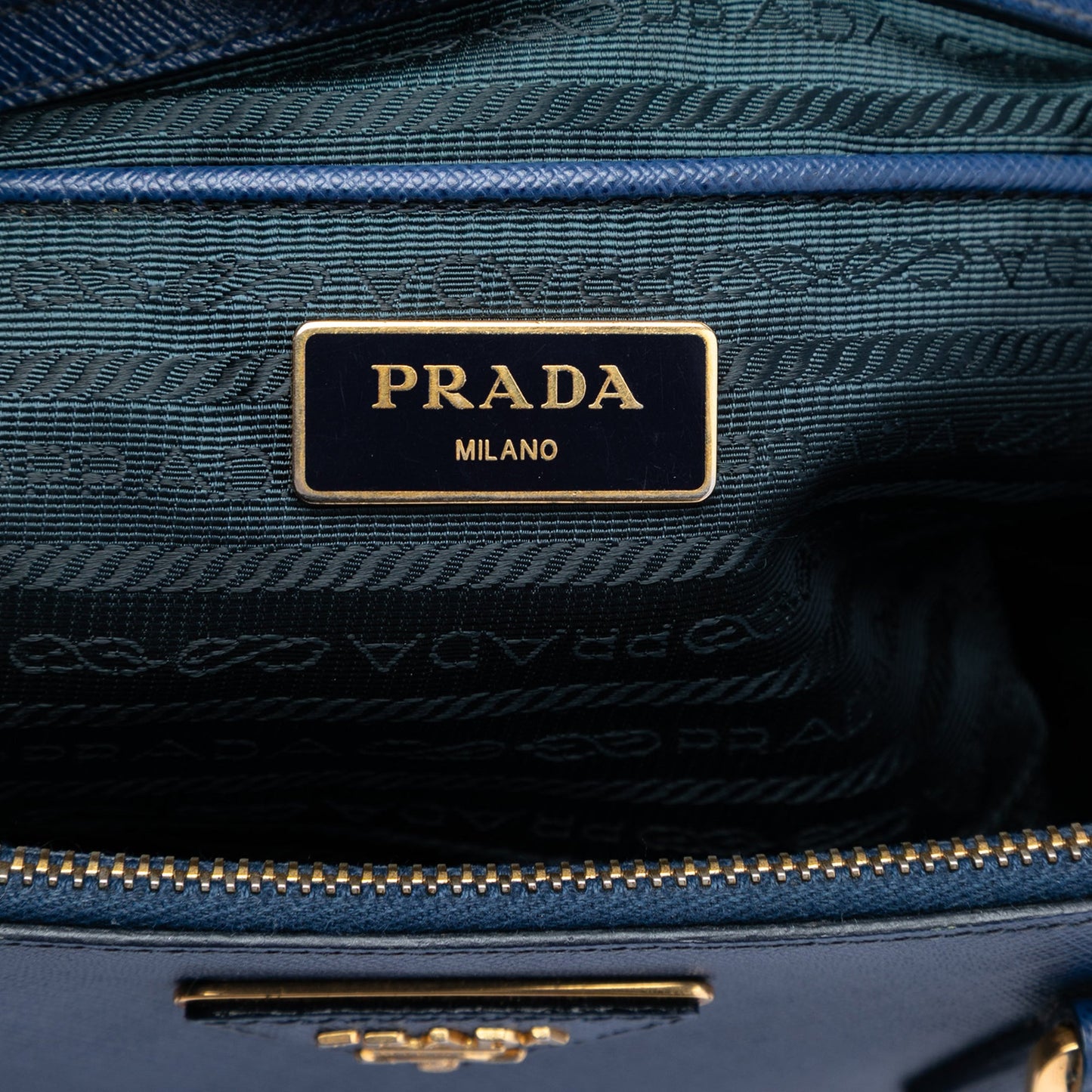 Prada Large Saffiano Lux Galleria Double Zip Tote