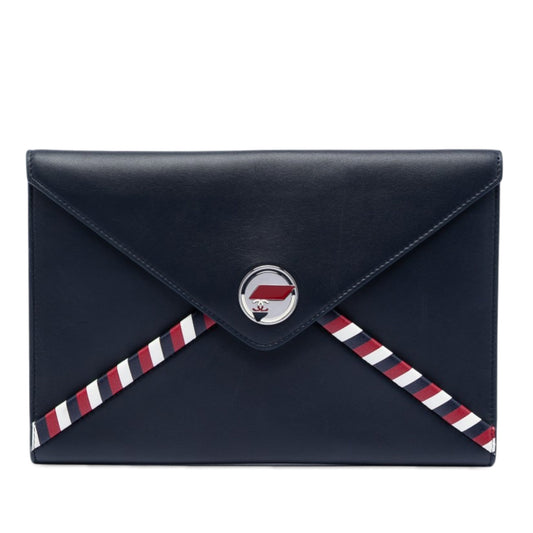 Chanel Lambskin Airlines Envelope Clutch