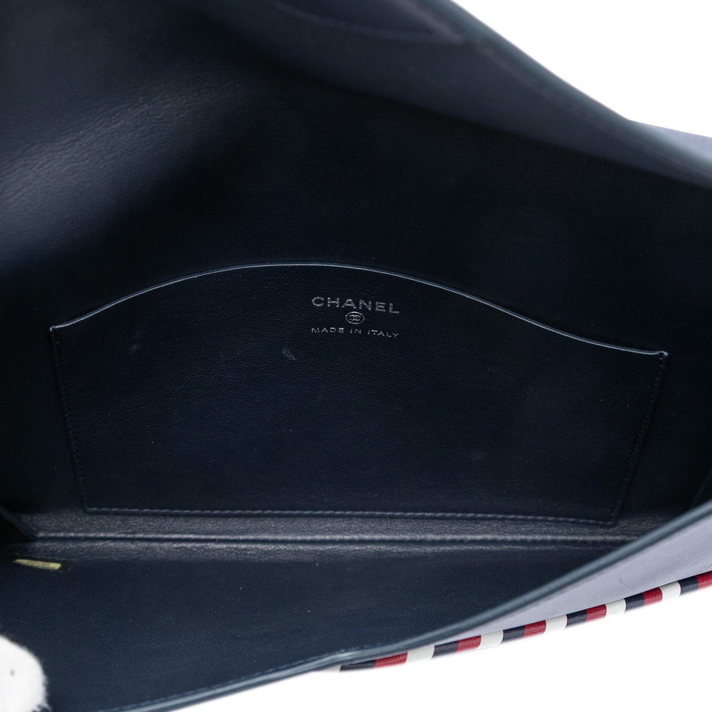 Chanel Lambskin Airlines Envelope Clutch