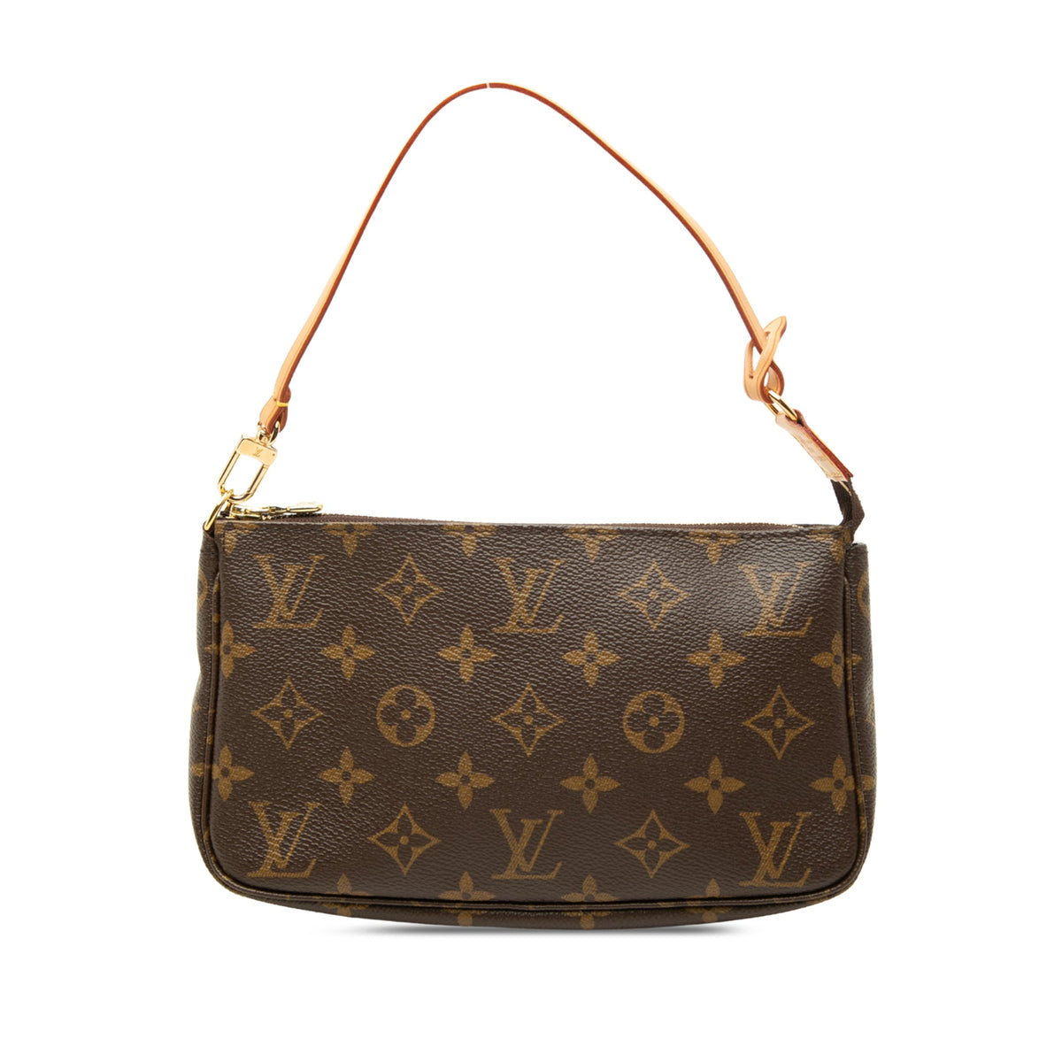 Louis Vuitton Monogram Pochette Accessoires — Brown