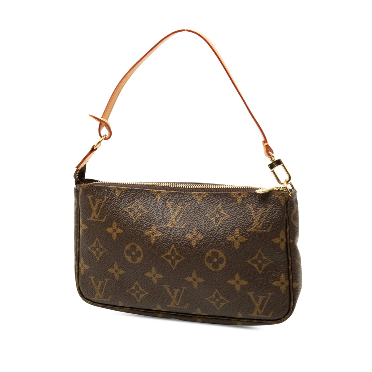 Louis Vuitton Monogram Pochette Accessoires — Brown