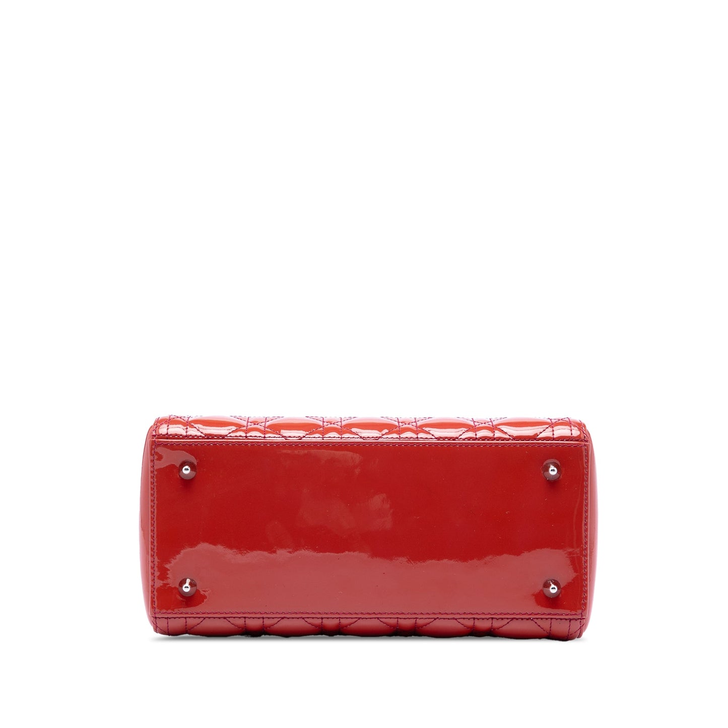 Dior Medium Patent Cannage Lady Dior