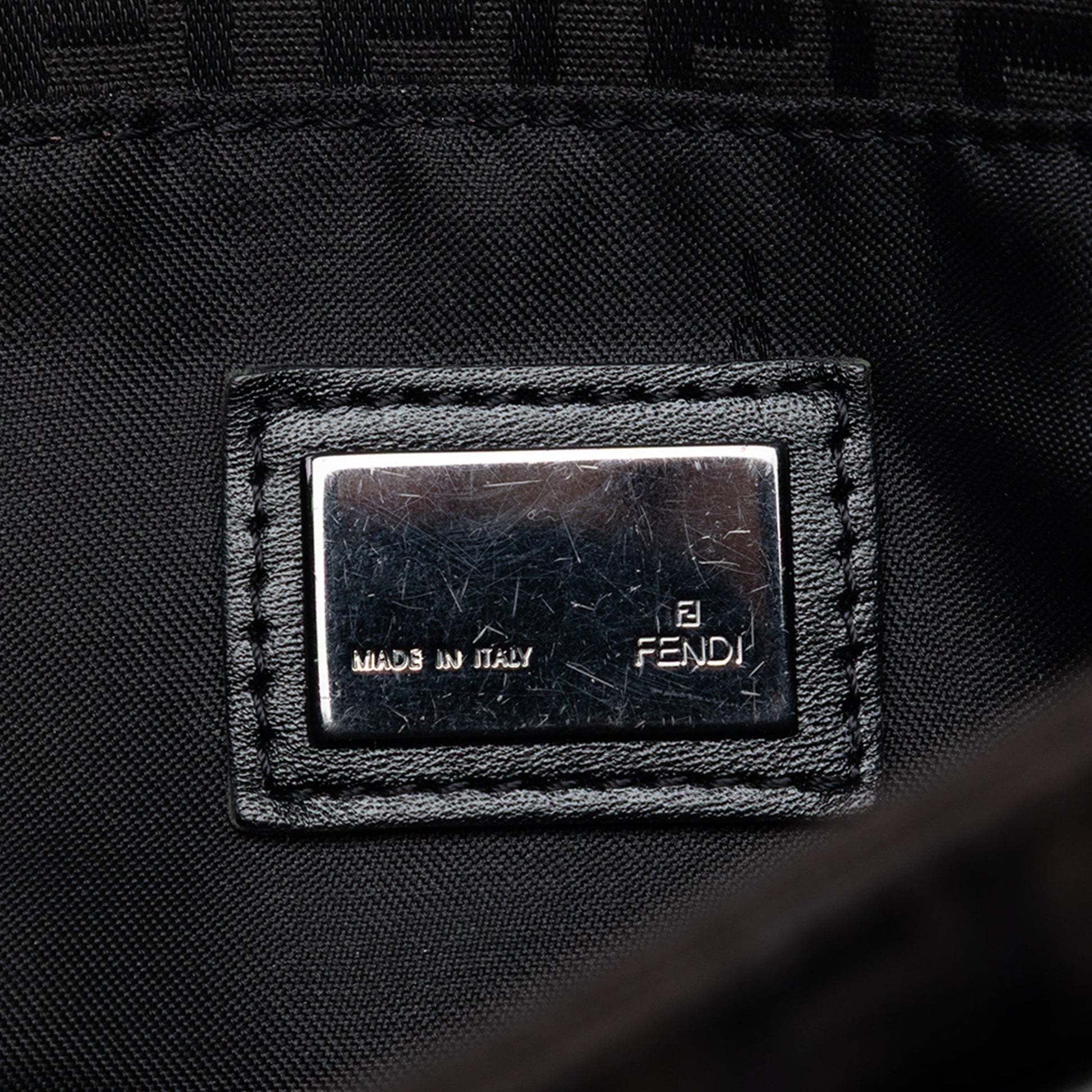 Fendi Zucchino Canvas Tote